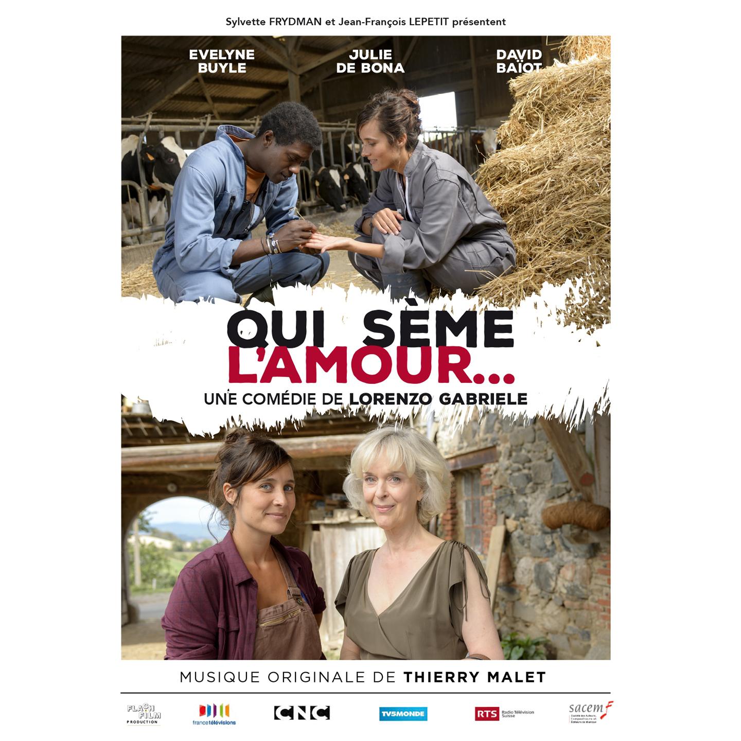 Постер альбома Qui sème l'amour (Bande originale du film de Lorenzo Gabriele)