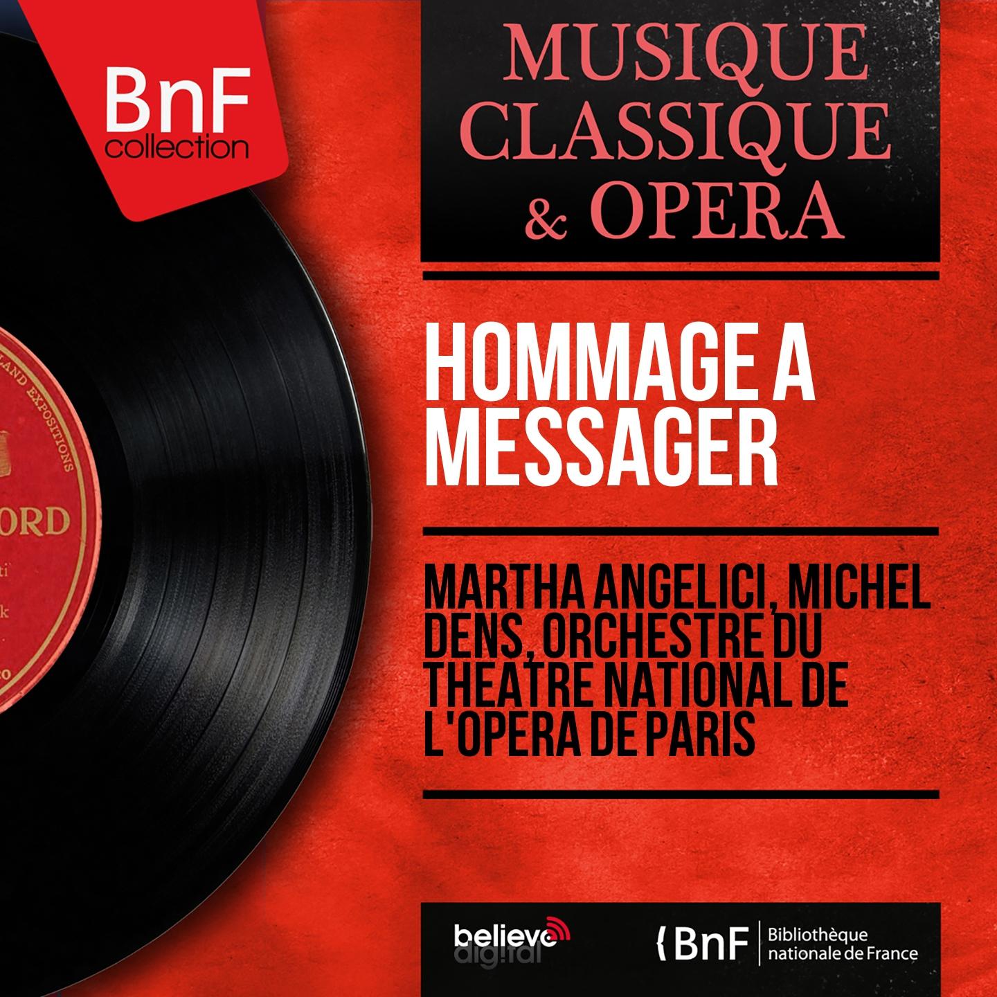 Постер альбома Hommage à Messager (Mono Version)