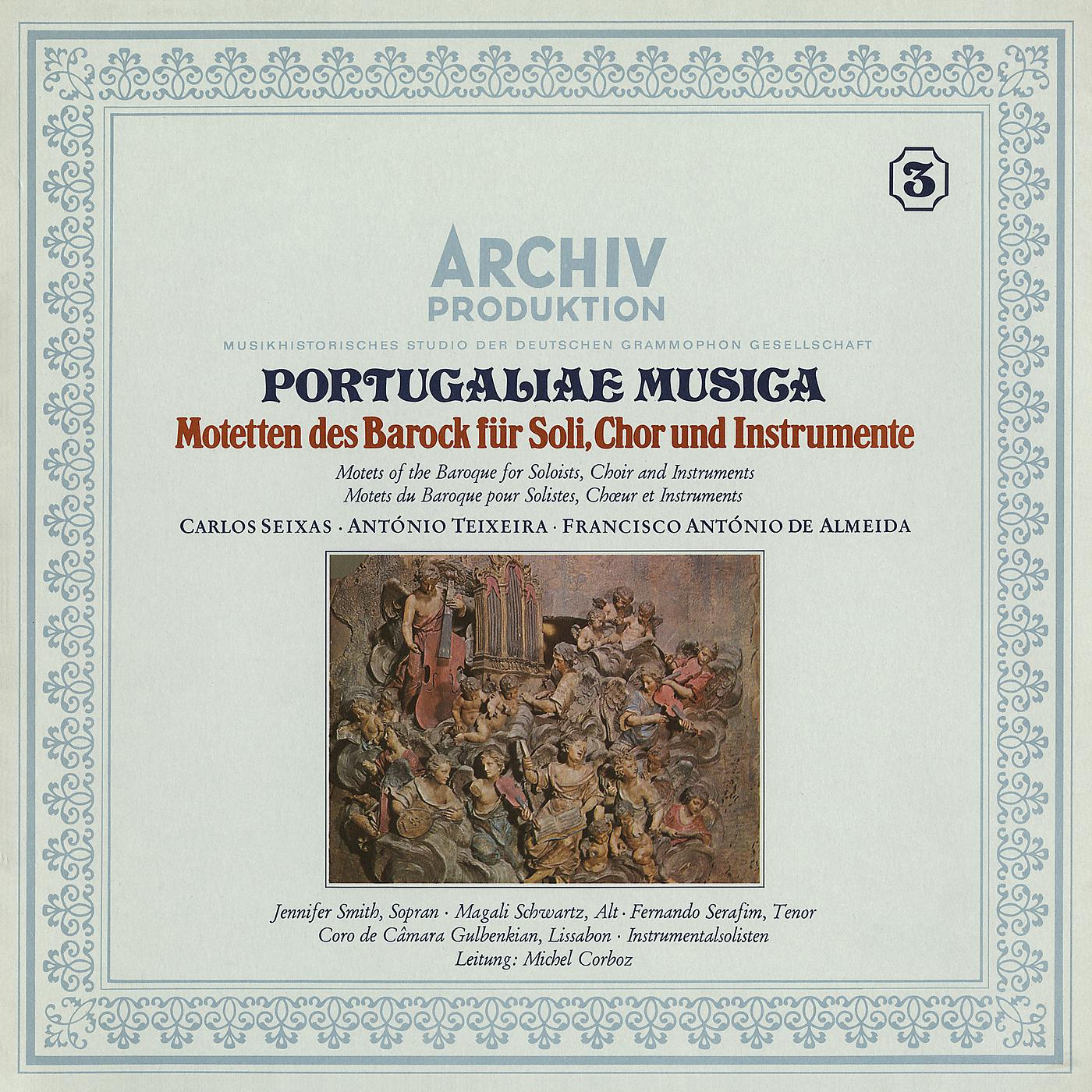 Постер альбома Portugaliae Musica: Motets Of The Baroque For Solioists, Choir And Instruments