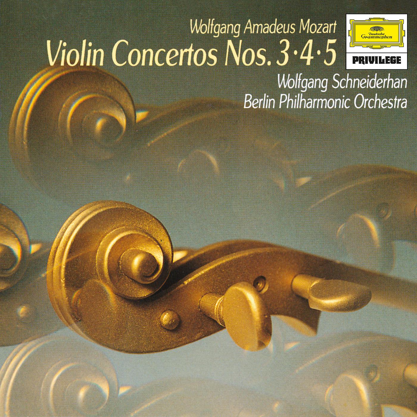 Постер альбома Mozart: Concertos For Violin And Orchestra, K.216, K.218 & K.219