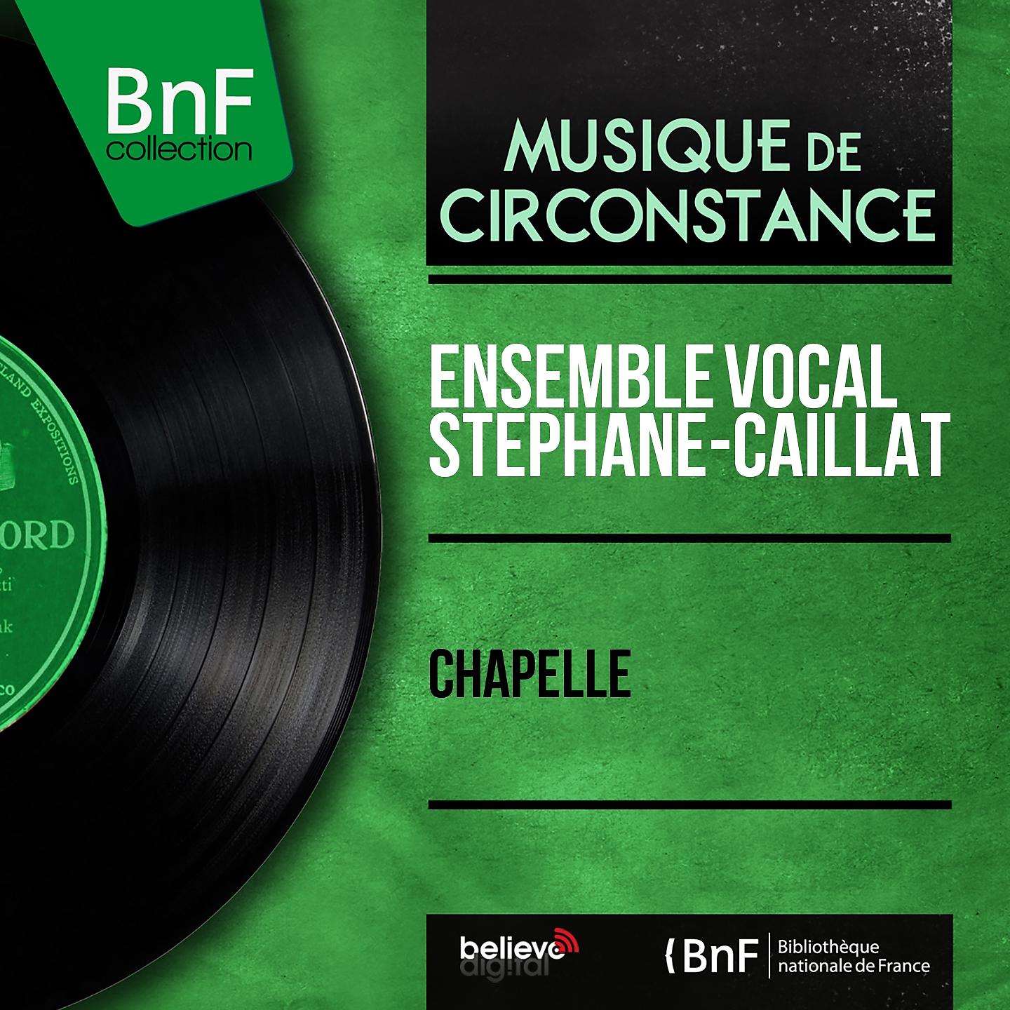 Постер альбома Chapelle (Mono Version)