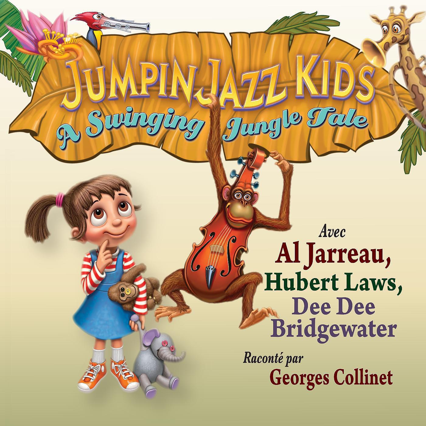 Постер альбома JumpinJazz Kids: A Swinging Jungle Tale (French Narration)
