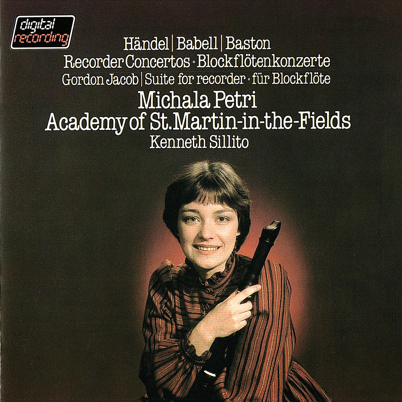 Michala Petri - Jacob: Suite for Recorder and Strings - 3. Lament (Adagio espressivo)