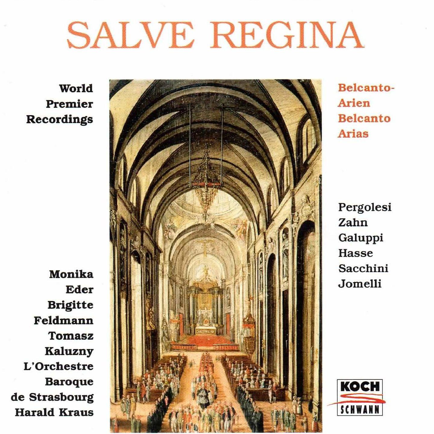 Постер альбома Salve Regina - Belcanto Works
