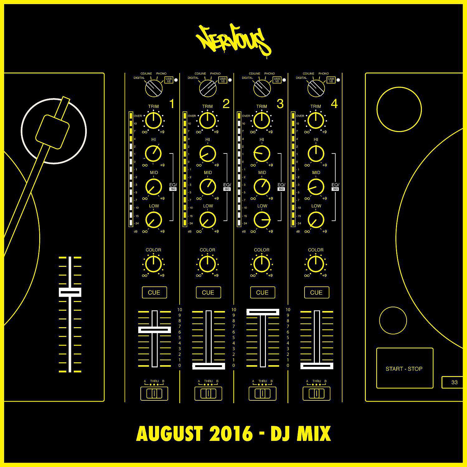 Постер альбома Nervous August 2016 - DJ Mix