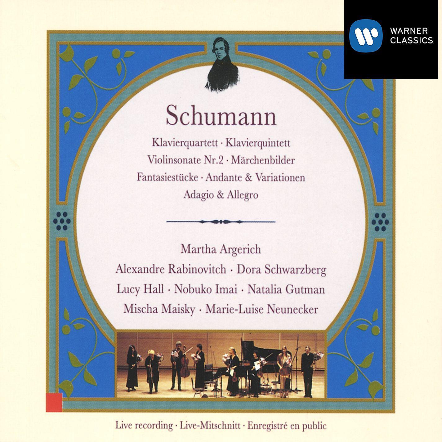 Постер альбома Schumann - Chamber Works