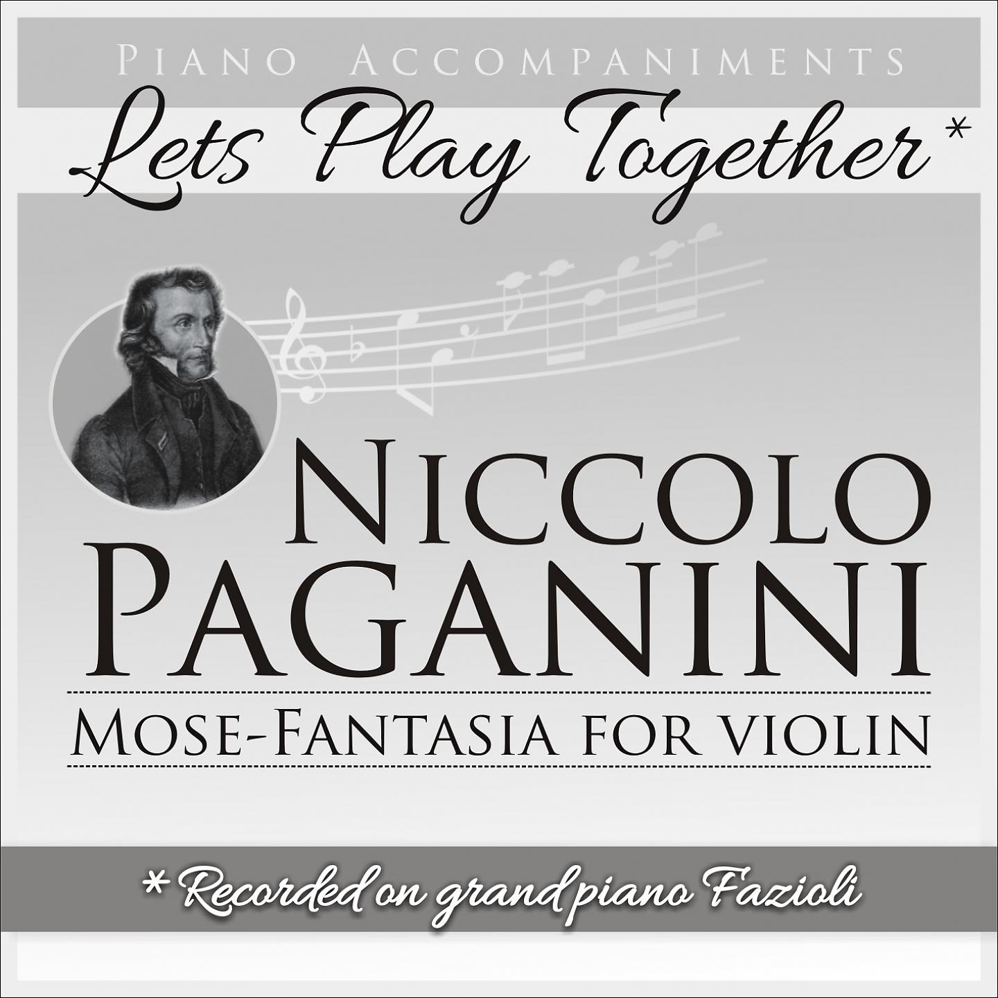 Постер альбома Niccolo Paganini: Mose-Fantasia