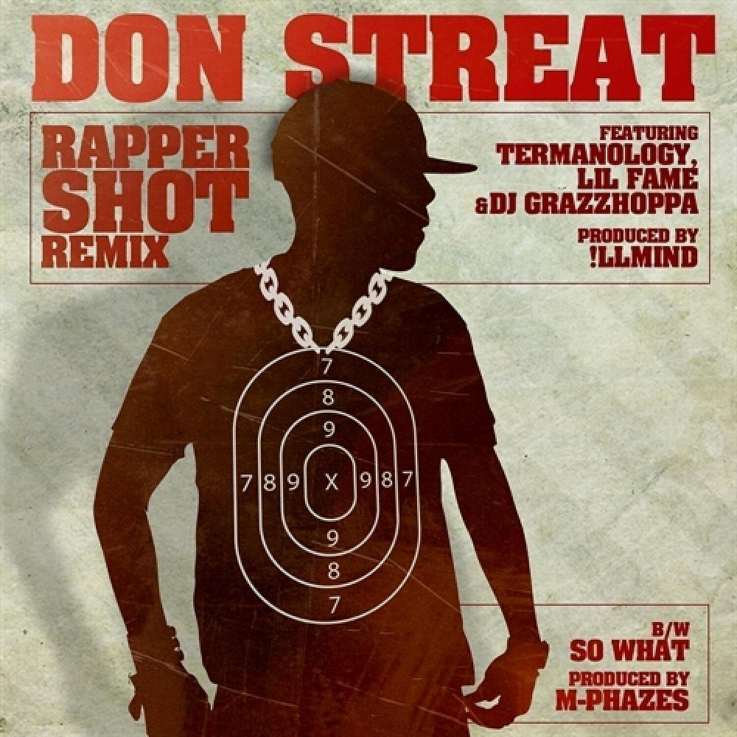 Don Streat - Rapper Shot (Remix) [Explicit] (feat. Termanology, !llmind, DJ Grazzhoppa & Lil Fame)