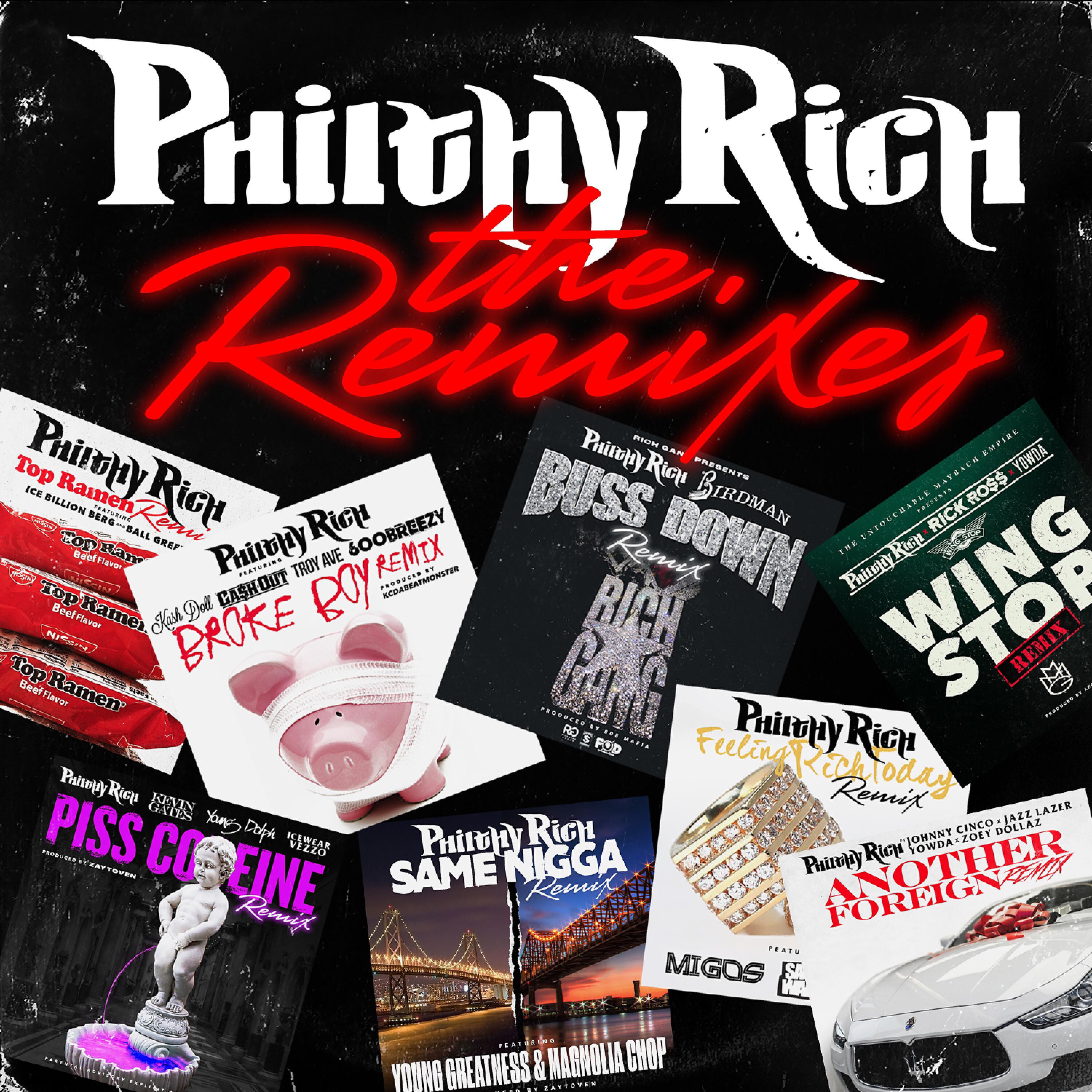 Philthy Rich - Same Nigga (feat. Young Greatness & Magnolia Chop) (Remix)