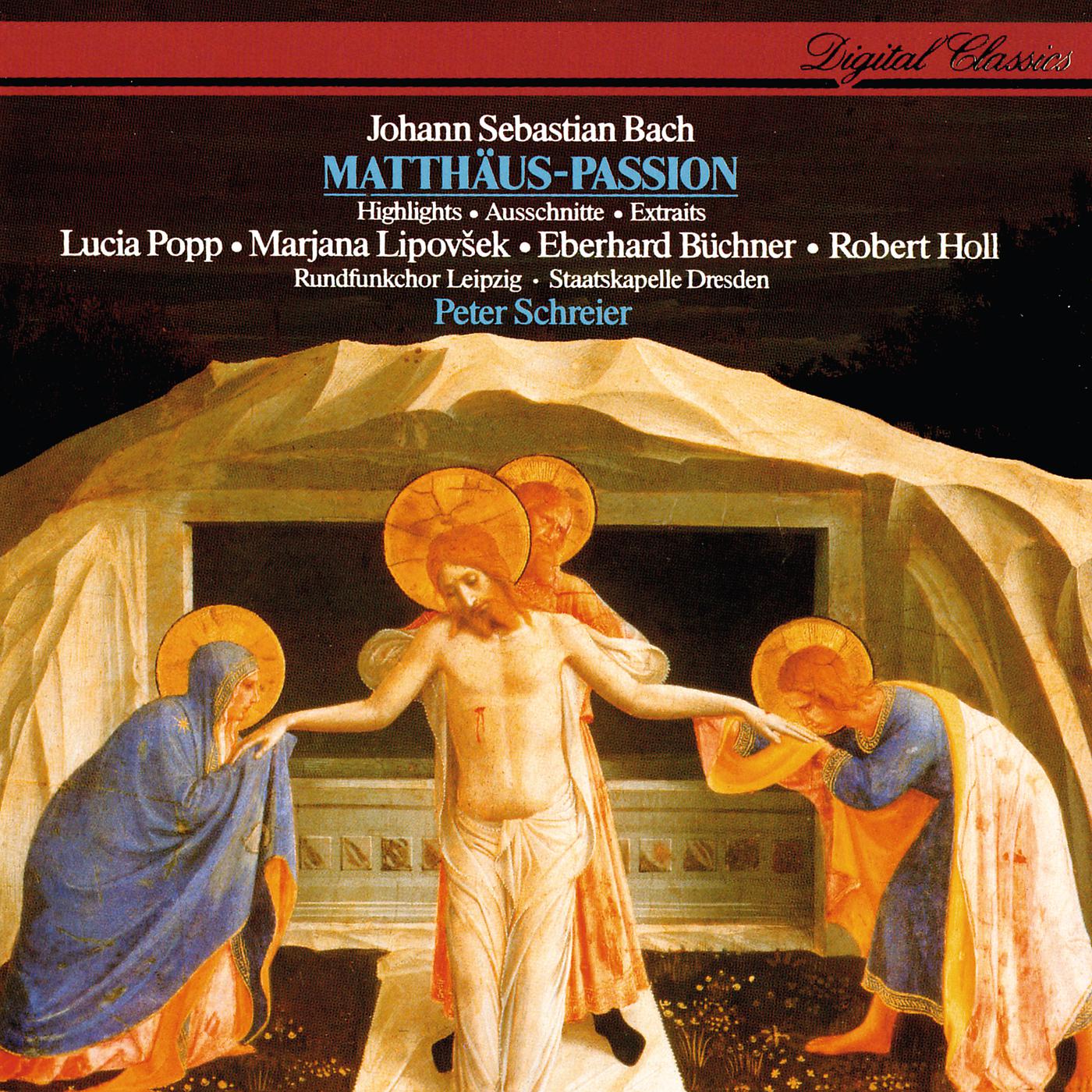 Постер альбома J.S. Bach: St Matthew Passion (Highlights)