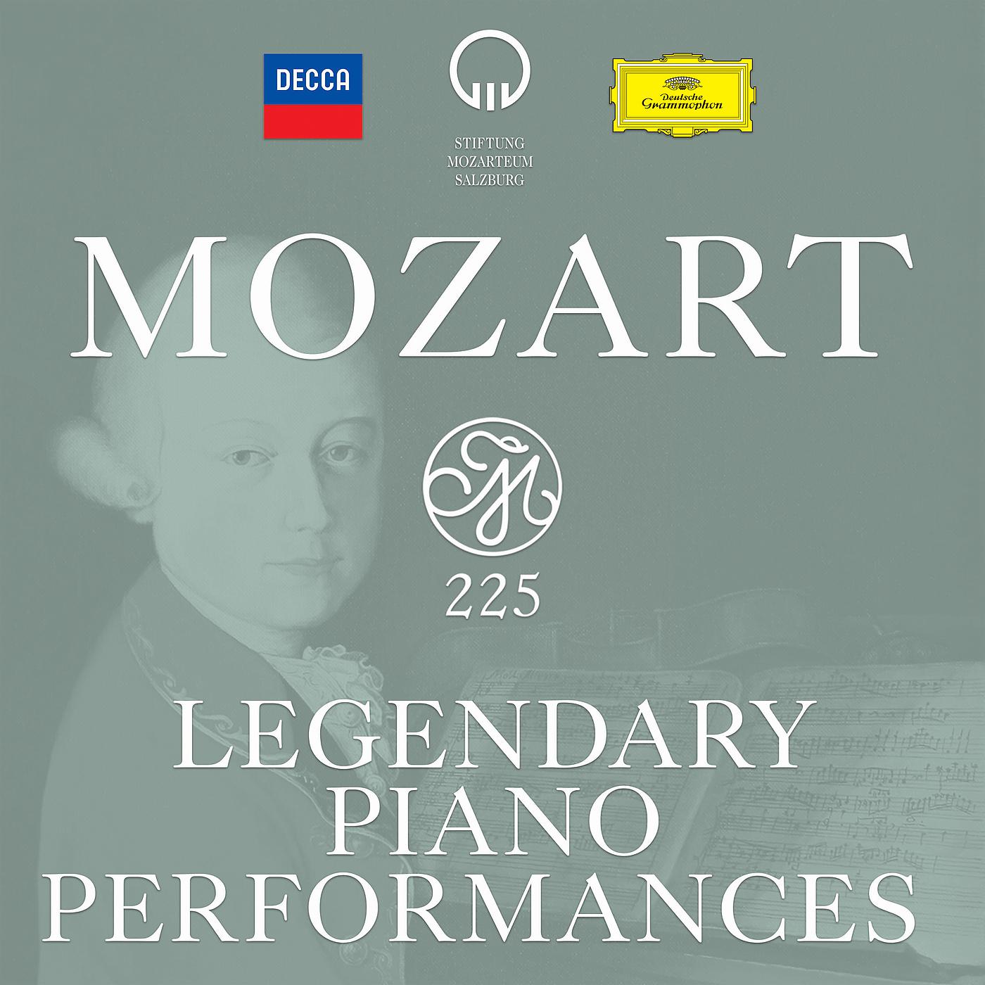 Постер альбома Mozart 225: Legendary Piano Performances