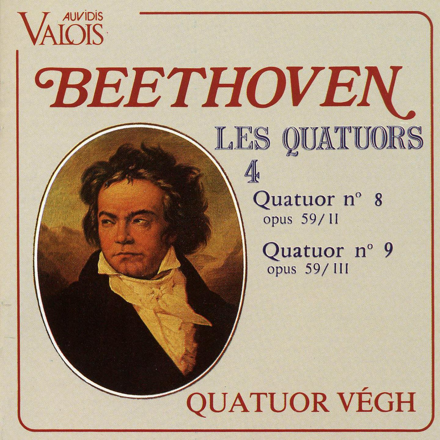 Постер альбома Beethoven: Les quatuors, Vol. 4