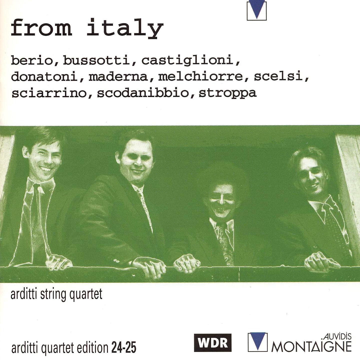 Arditti Quartet - Sei quartetti brevi: No. 2, Veloce