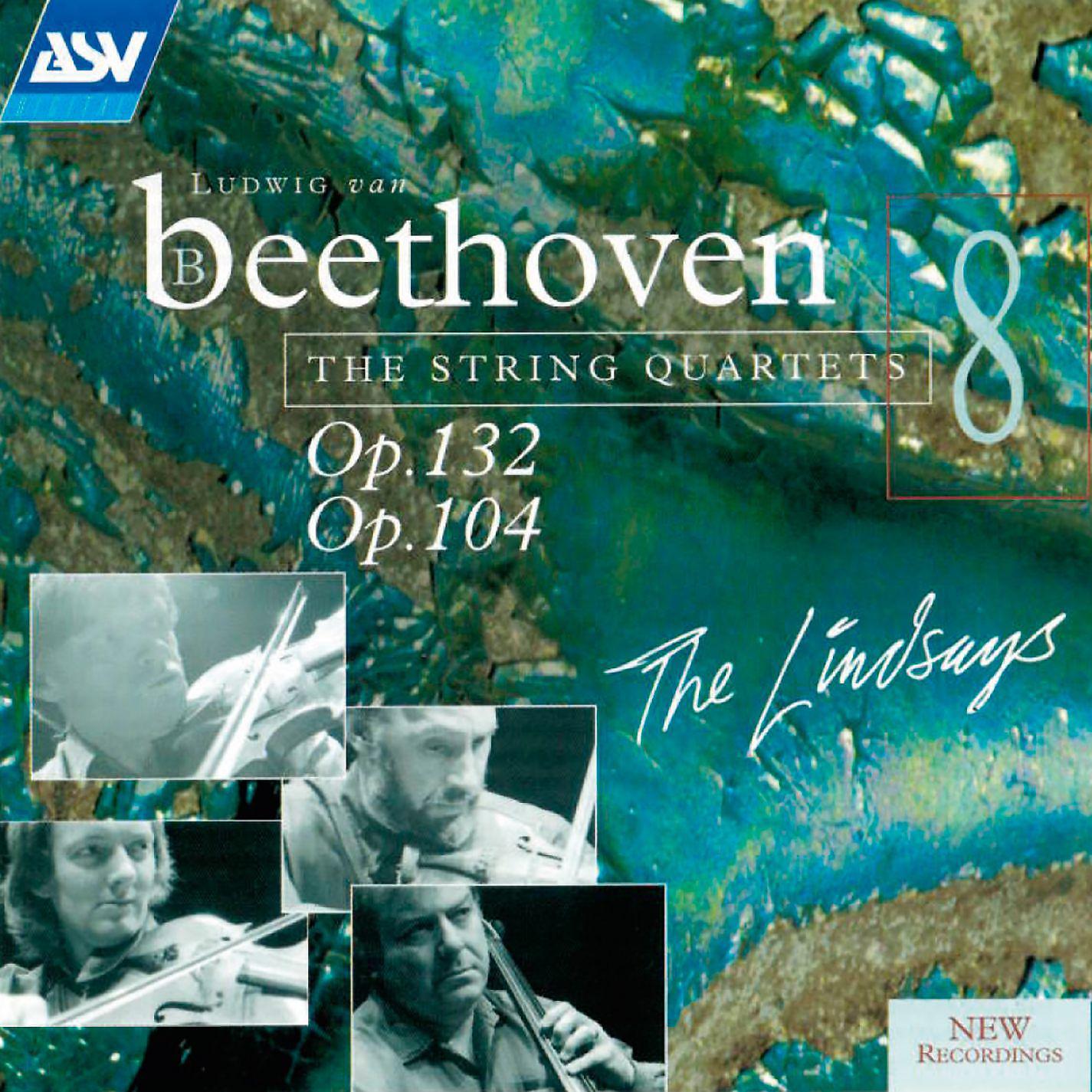 Постер альбома String Quartet, Op.132 & String Quintet, Op. 104