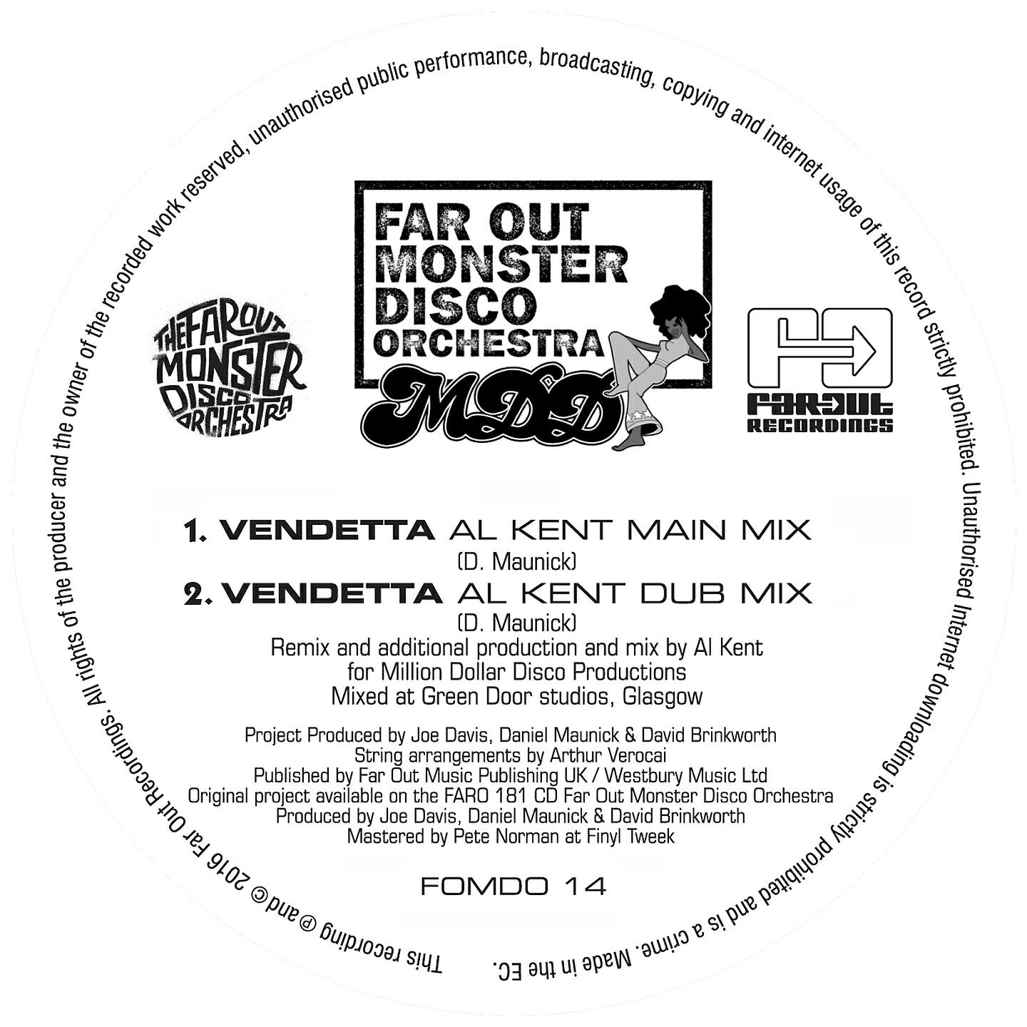 Arthur Verocai - Vendetta (Al Kent Dub Mix)