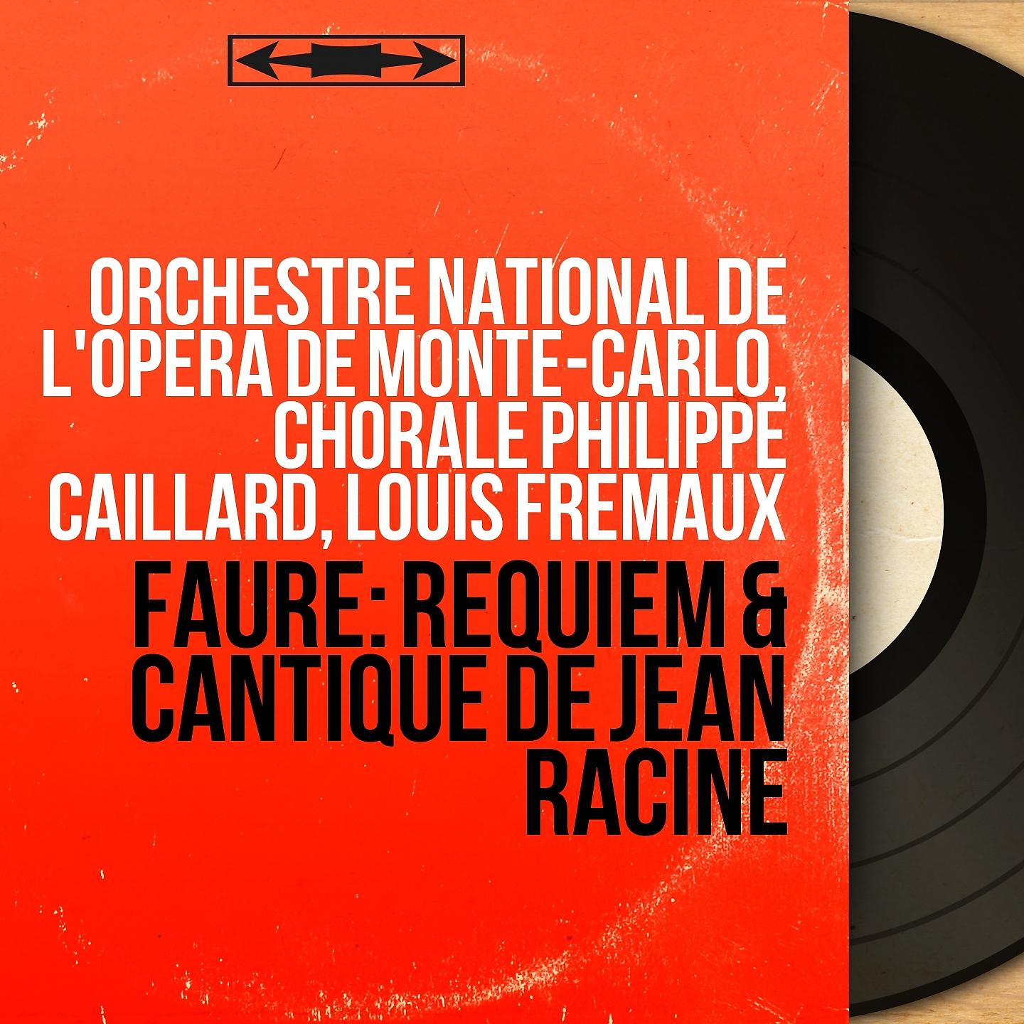 Постер альбома Fauré: Requiem & Cantique de Jean Racine