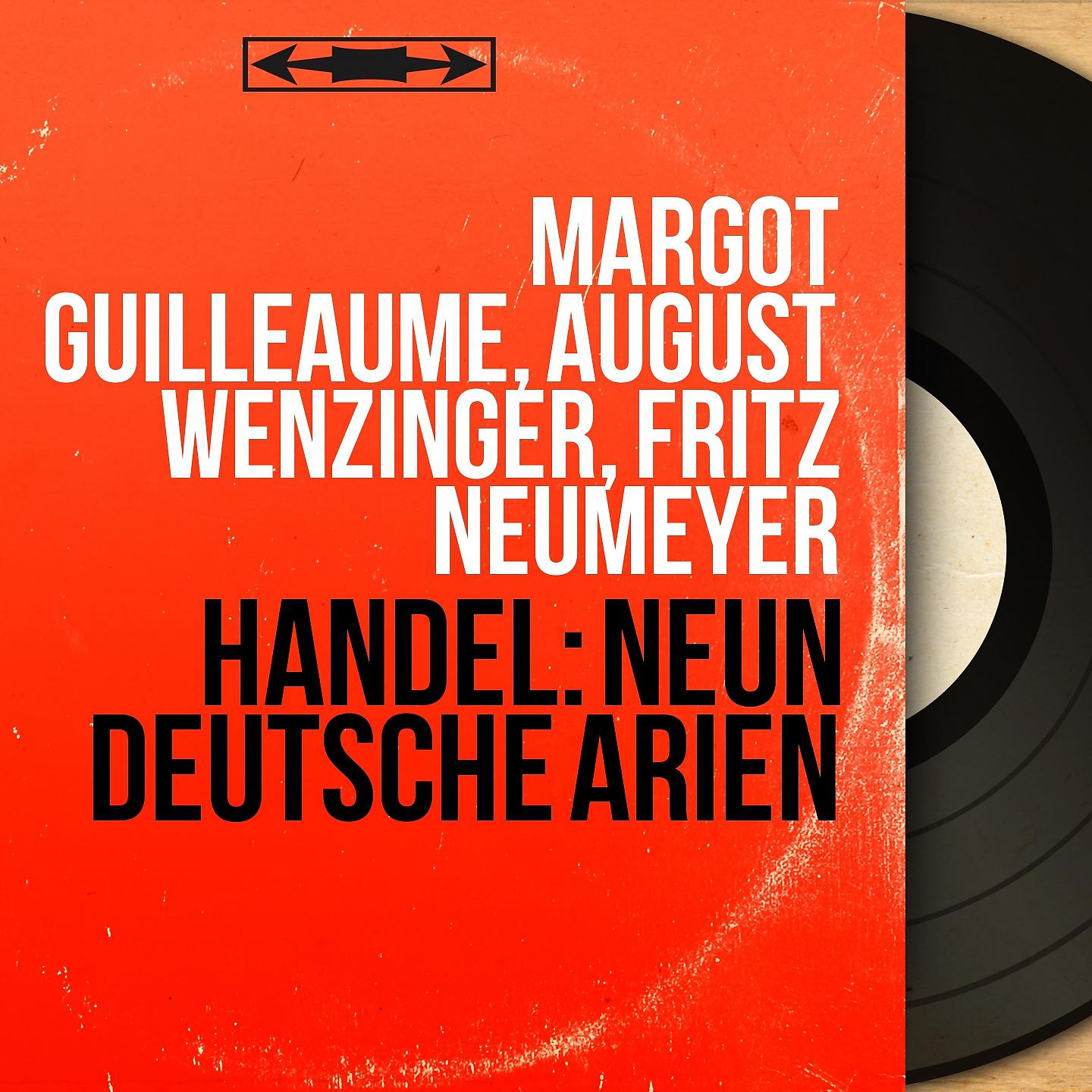 Постер альбома Handel: Neun deutsche Arien