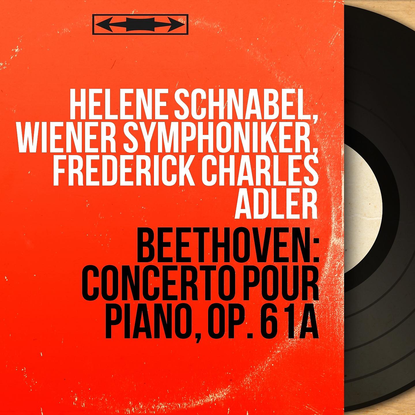 Постер альбома Beethoven: Concerto pour piano, Op. 61a