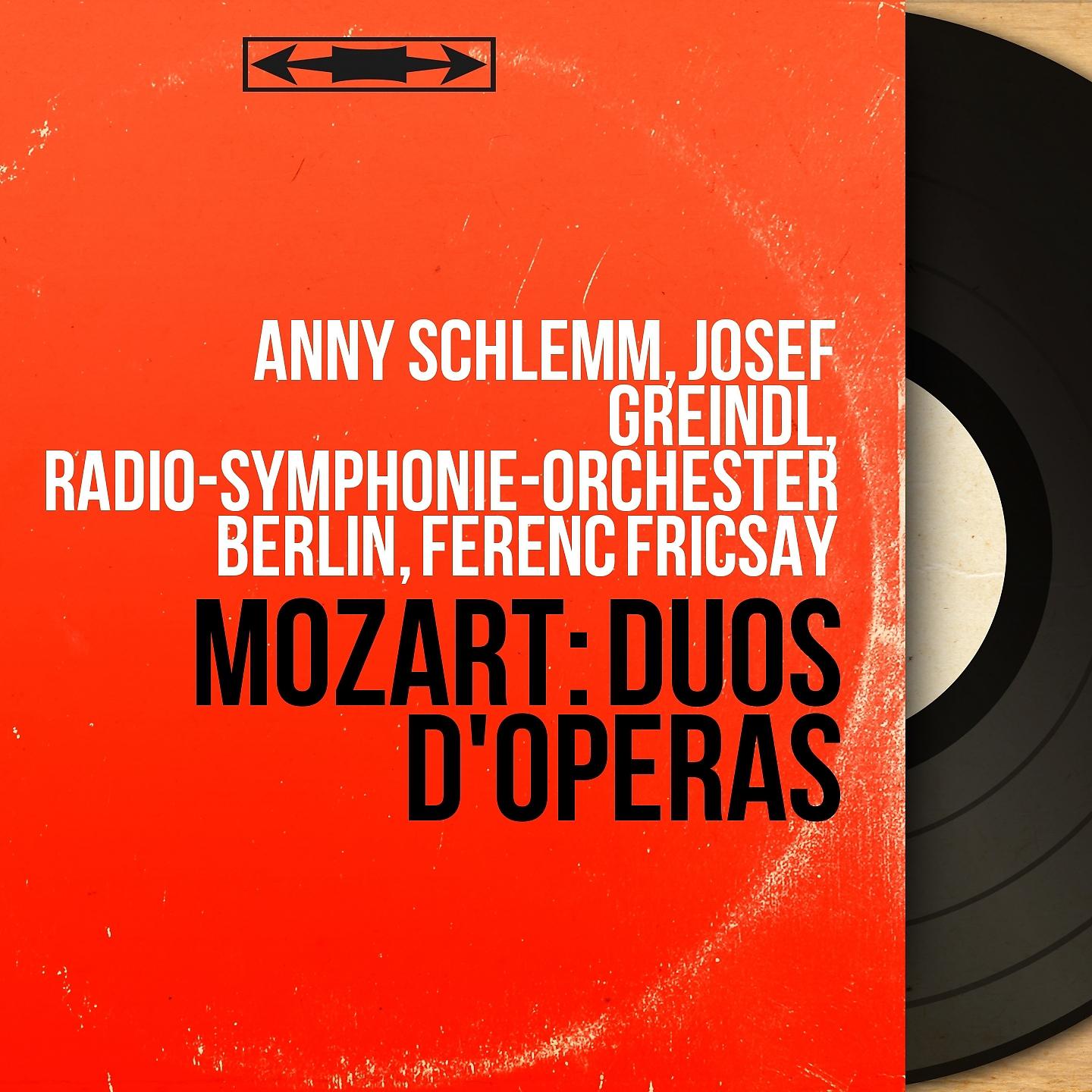 Постер альбома Mozart: Duos d'opéras