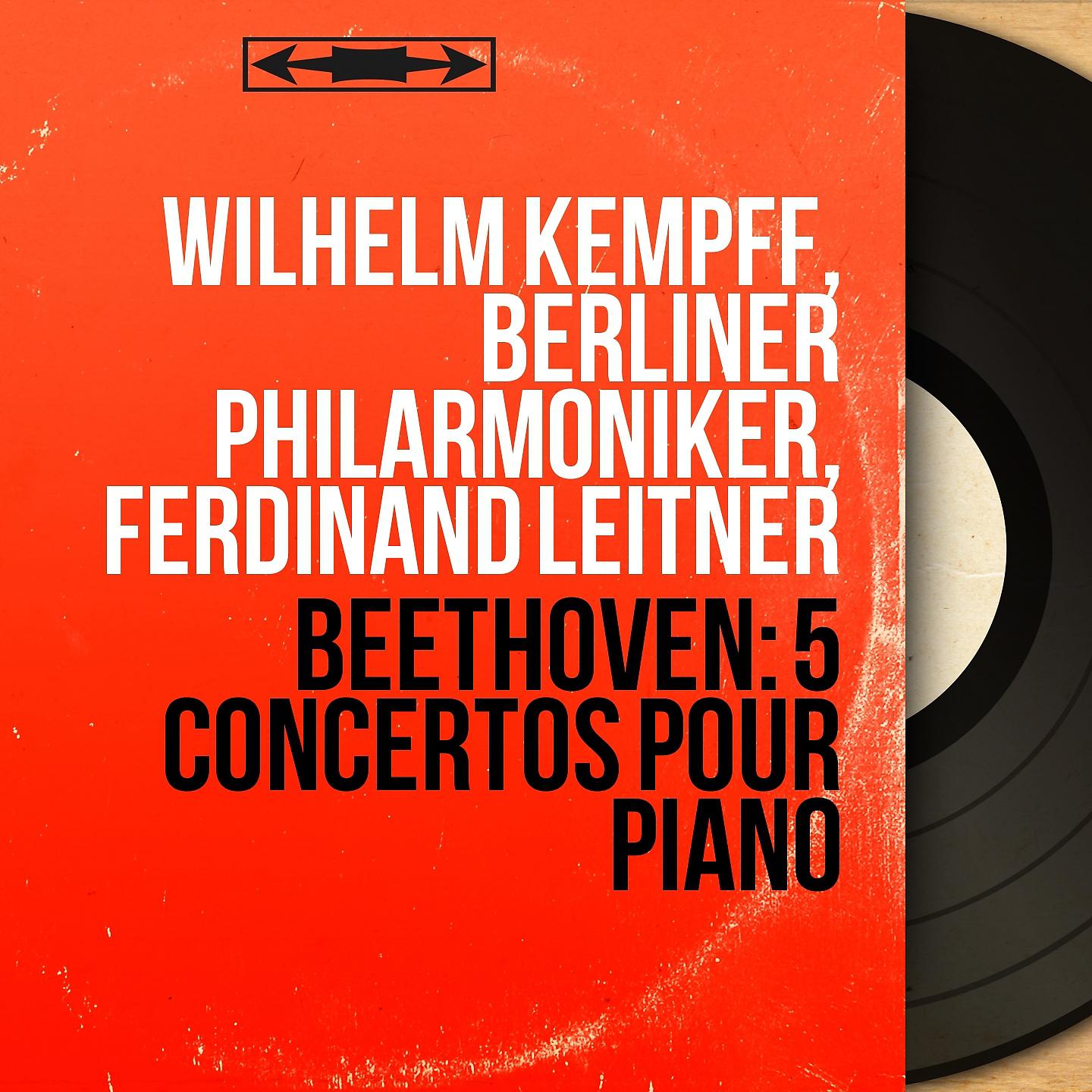 Постер альбома Beethoven: 5 concertos pour piano