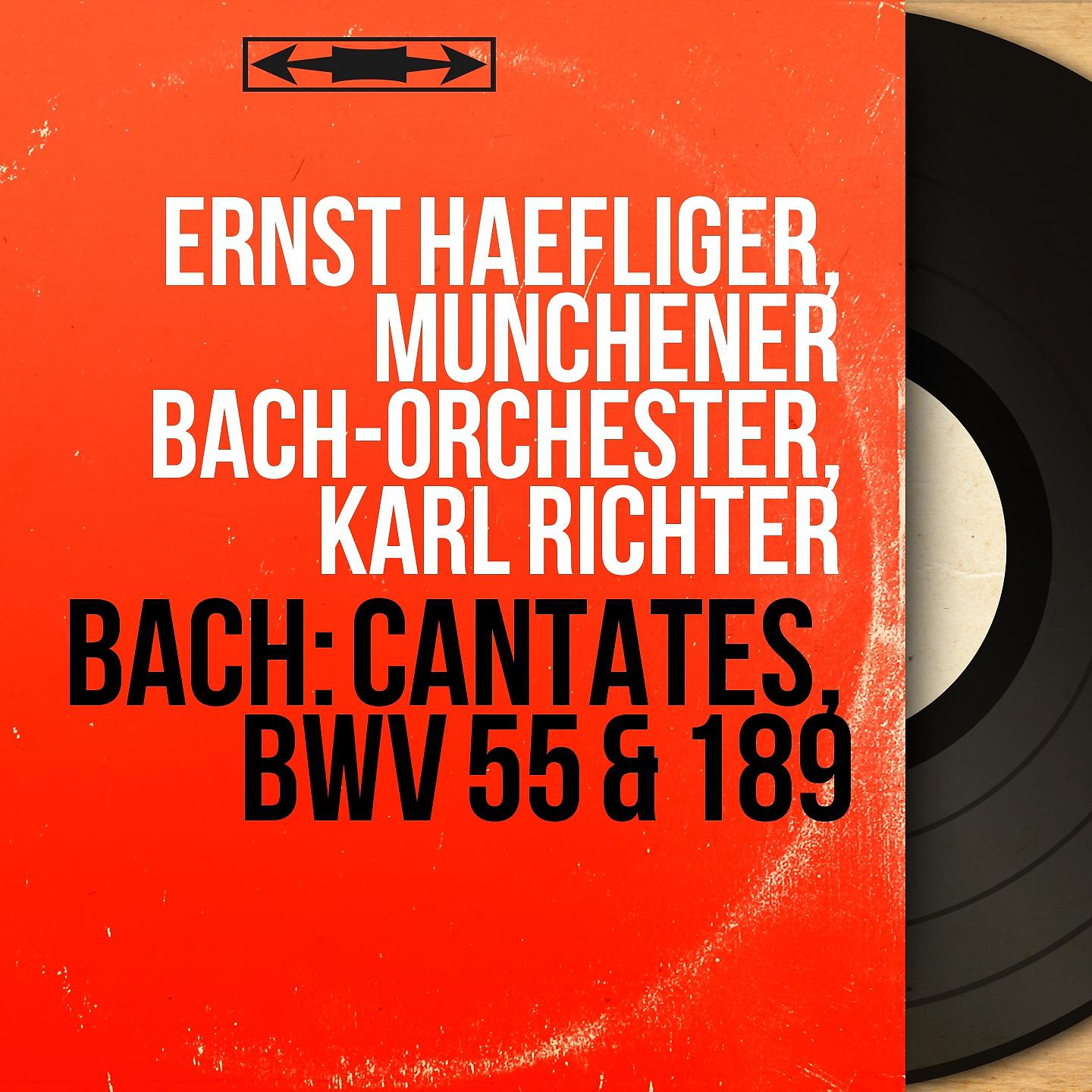 Постер альбома Bach: Cantates, BWV 55 & 189