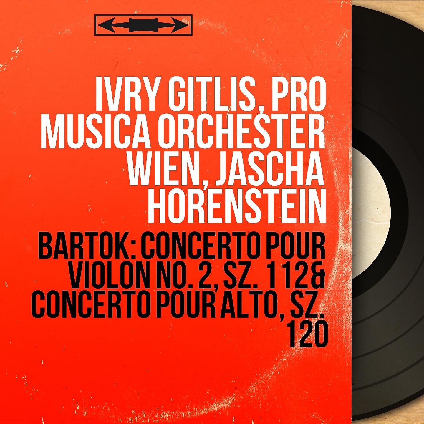 Ivry Gitlis - Concerto pour violon No. 2 in B Major, Sz. 112: II. Andante tranquillo
