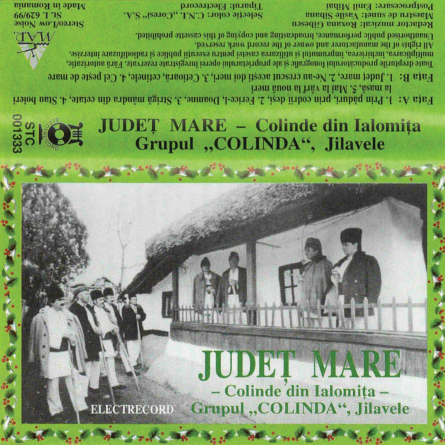 Grupul Colinda - Județ Mare