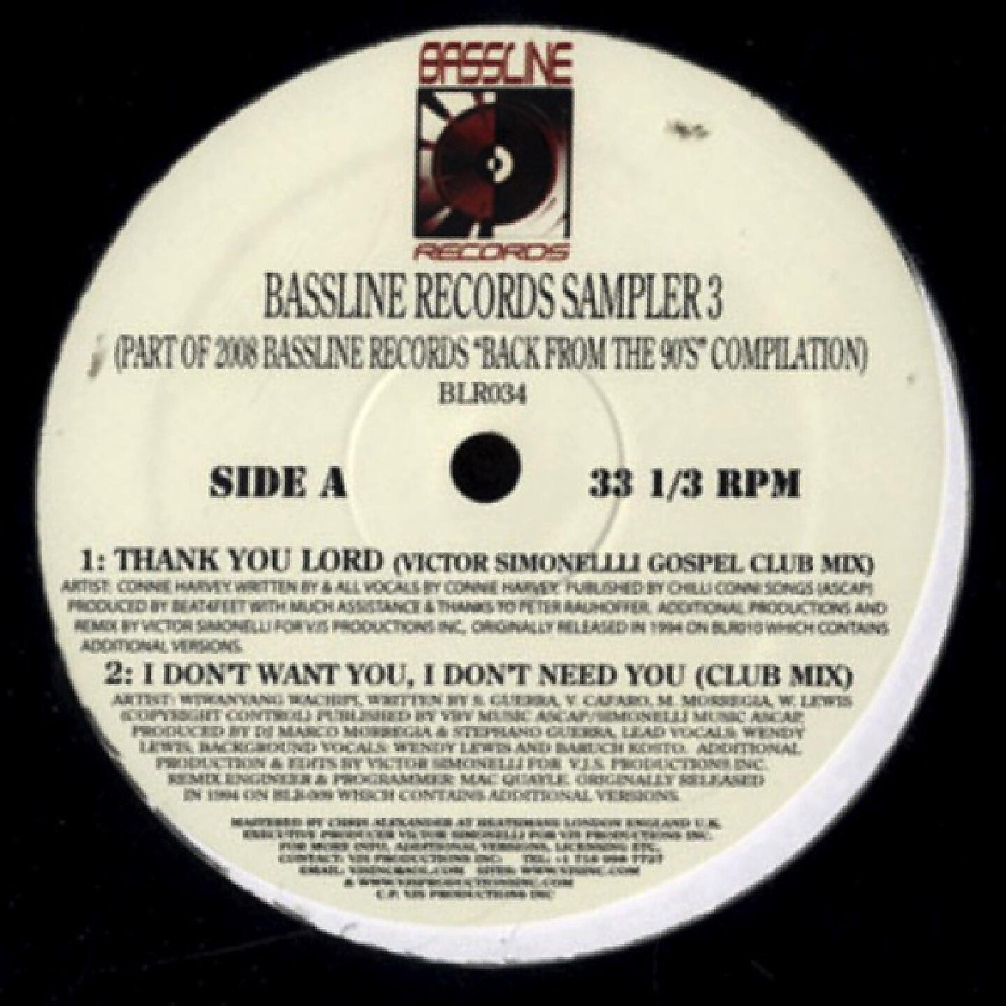 Connie Harvey - Thank You Lord (Victor Simonelli Gospel Club Mix)