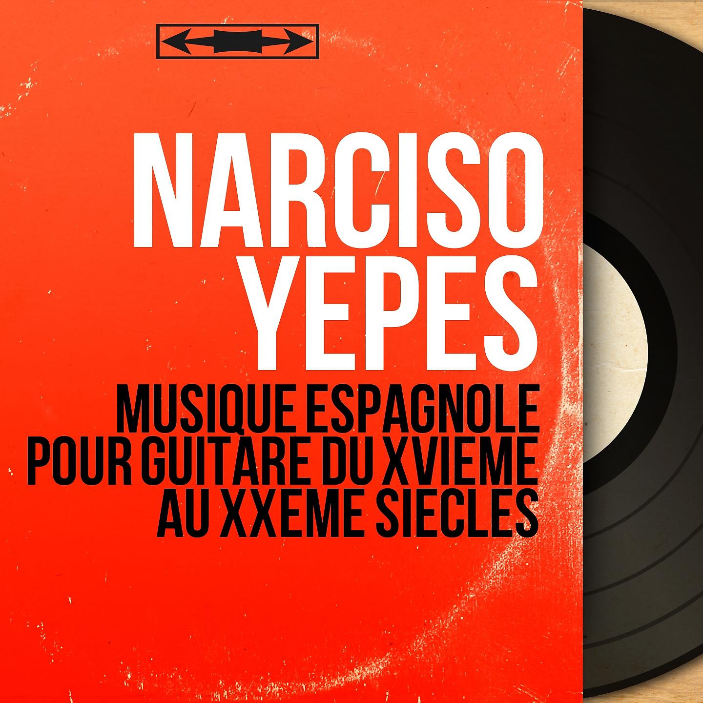 Постер альбома Musique espagnole pour guitare du XVIème au XXème siècles