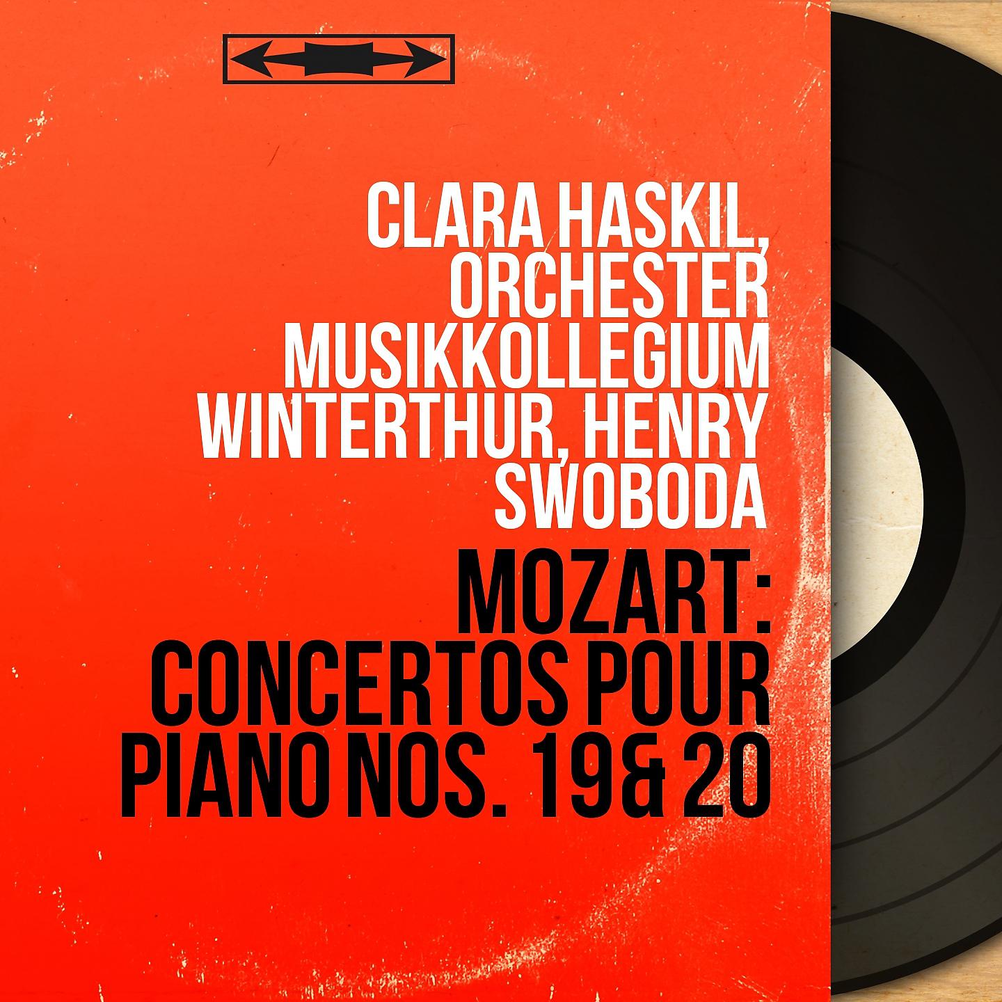 Постер альбома Mozart: Concertos pour piano Nos. 19 & 20