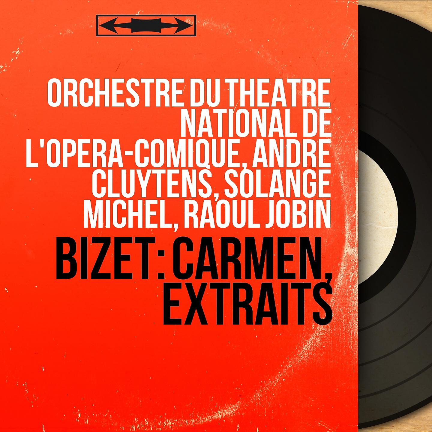 Постер альбома Bizet: Carmen, Extraits