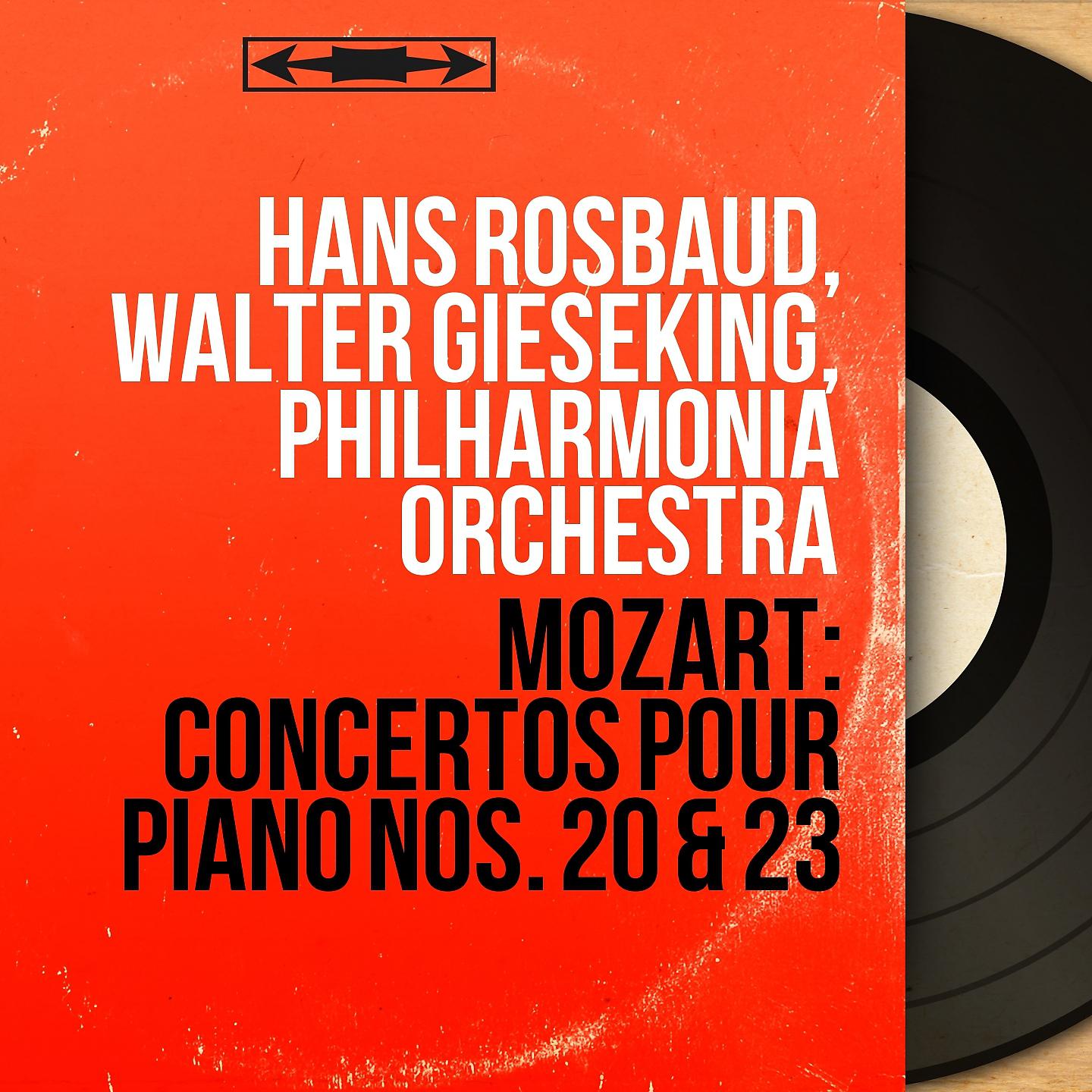 Постер альбома Mozart: Concertos pour piano Nos. 20 & 23