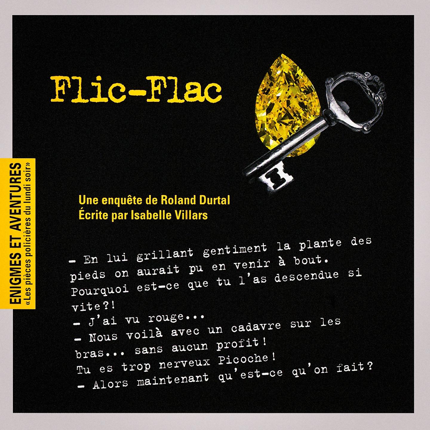 Постер альбома Enigmes et aventures : « Flic-Flac » (Les pièces policières du lundi soir) - Single