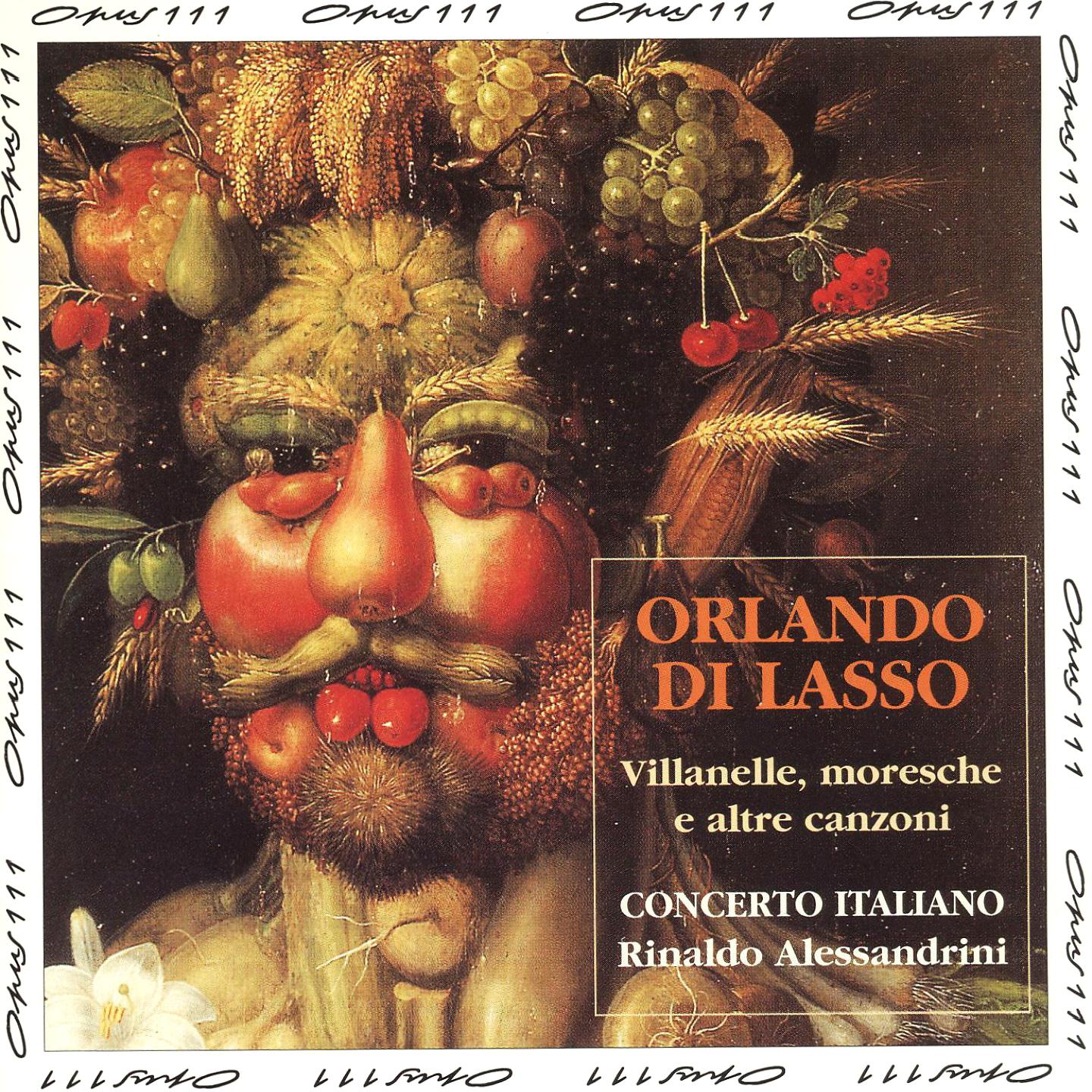 Постер альбома Orlando di Lasso: Villanelle, moresche e altre canzoni
