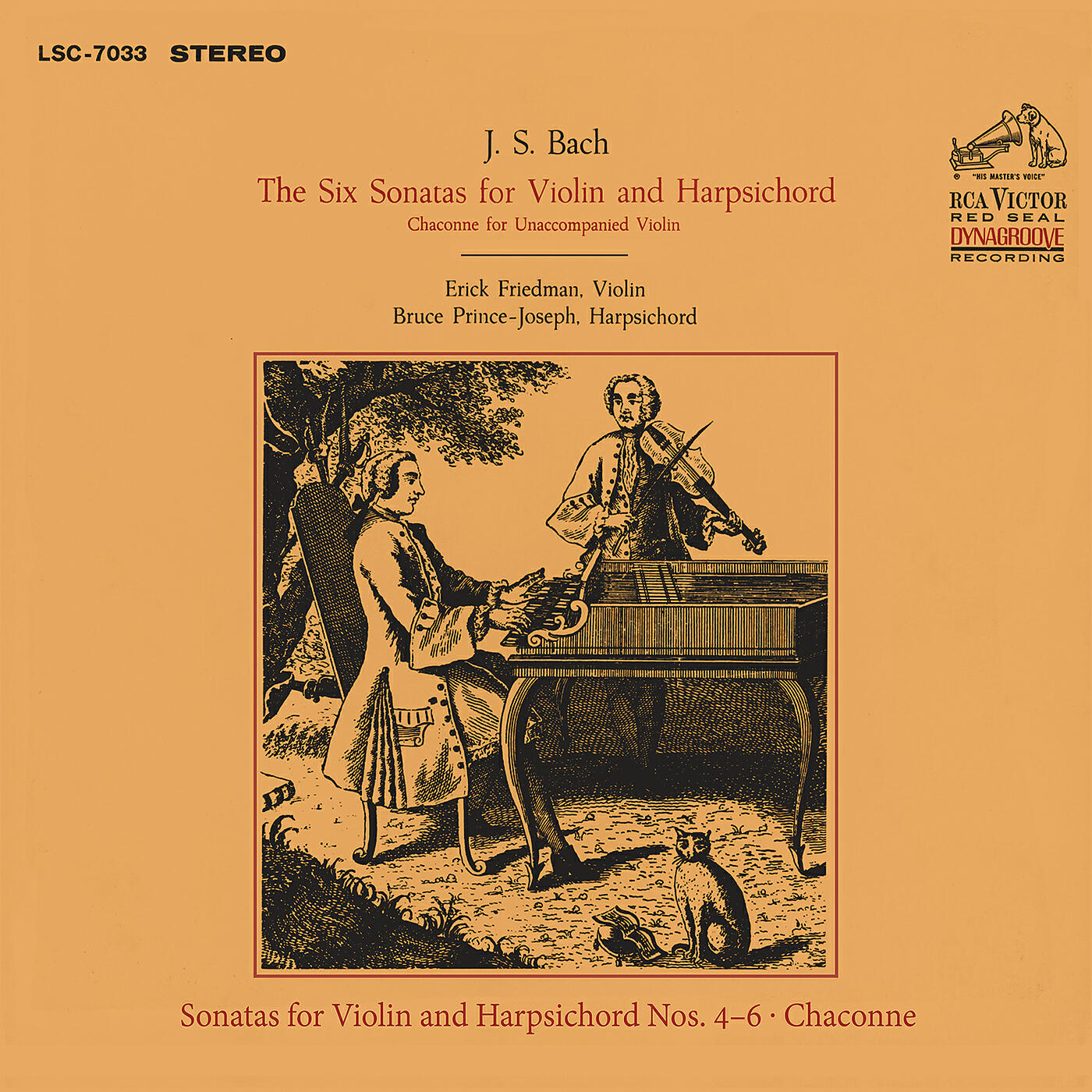 Erick Friedman - Sonata No. 4 in C Minor for Violin and Harpsichord, BWV 1017: II. Allegro
