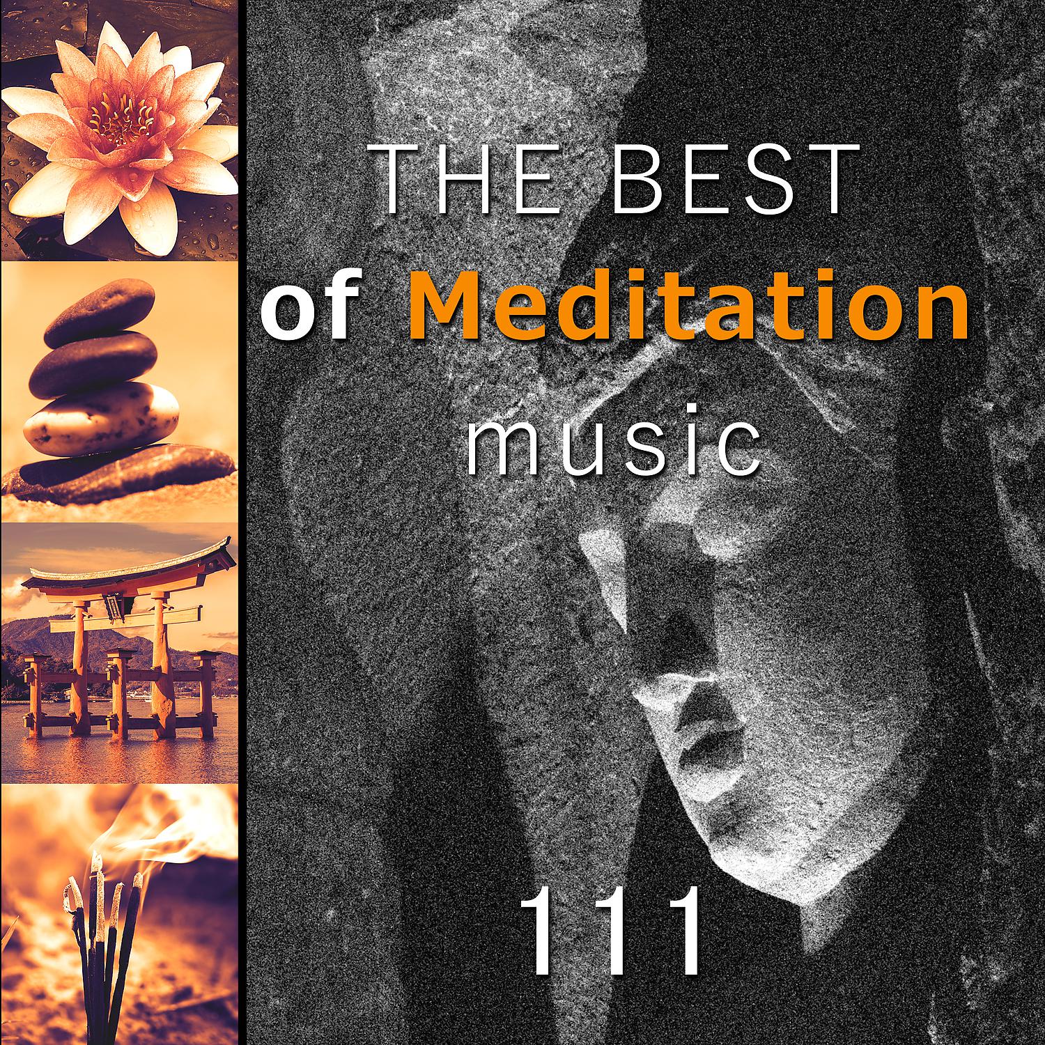 Постер альбома The Best of Meditation Music: 111 Tracks for Zen Relaxation, Nature Sounds for Reiki, Chakra Healing, Yoga & Massage Therapy
