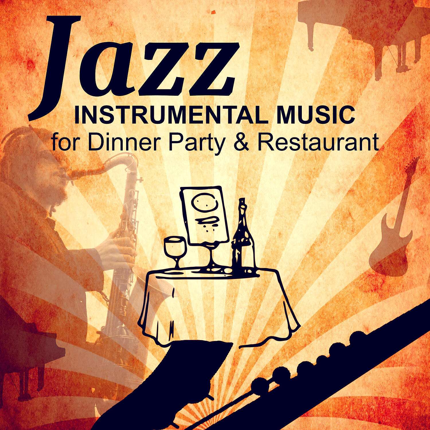 Restaurant Background Music Academy - Saxophone: Blues in the Night