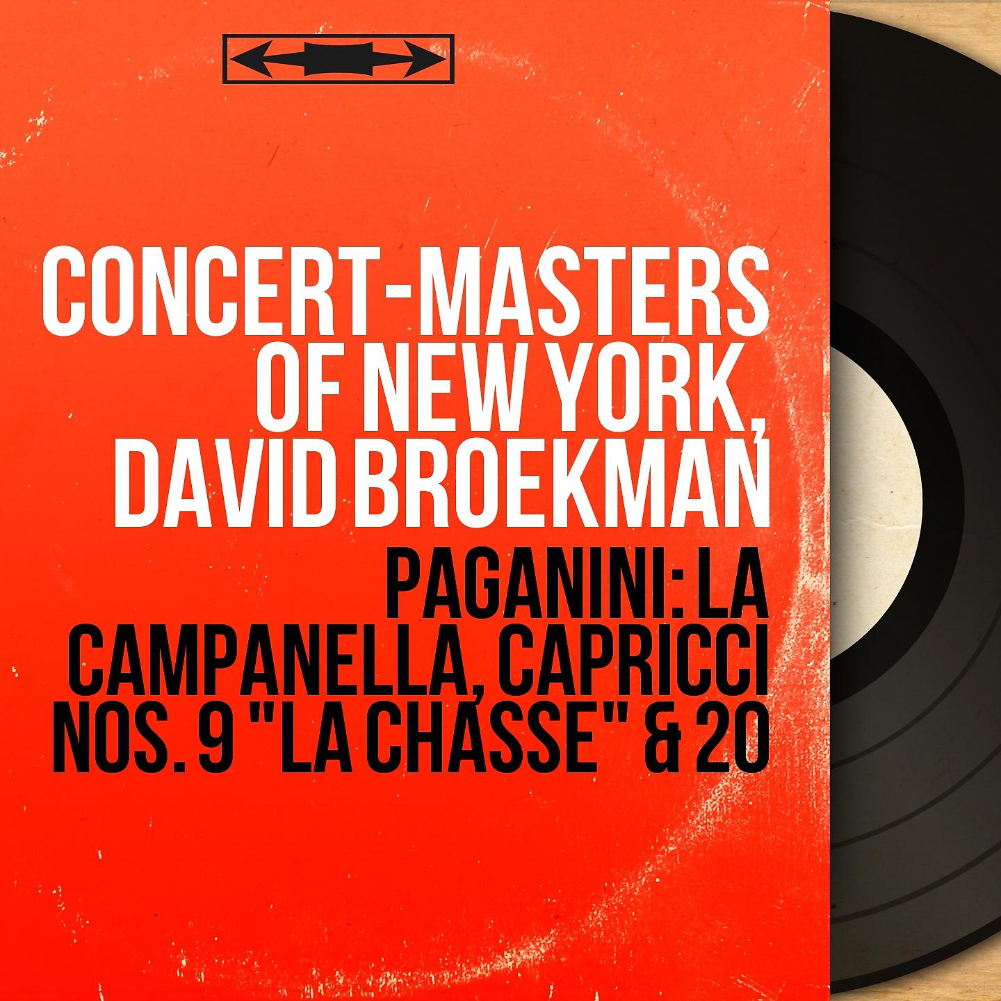 Постер альбома Paganini: La campanella, Capricci Nos. 9 "La chasse" & 20