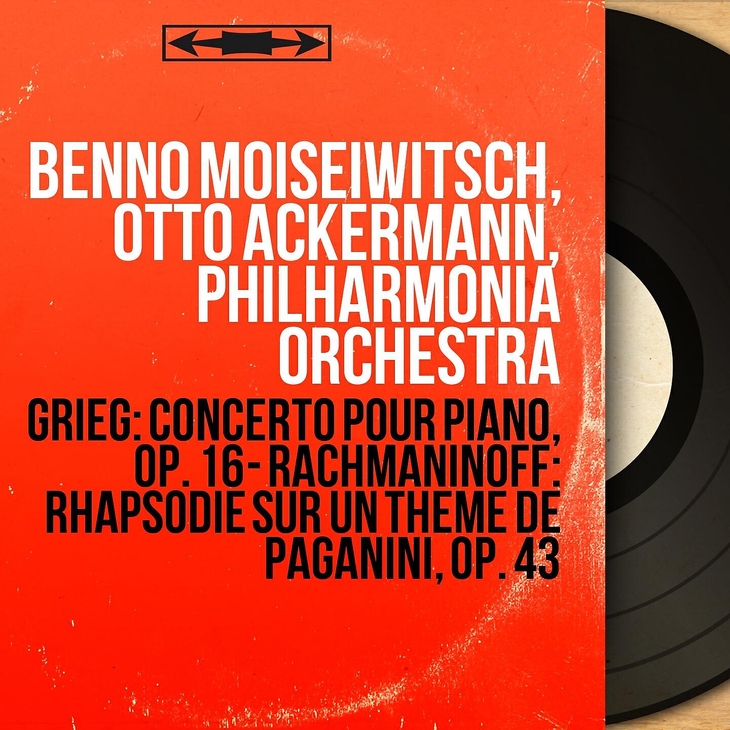 Benno Moiseiwitsch - Concerto pour piano in A Minor, Op. 16: III. Allegro moderato molto e marcato