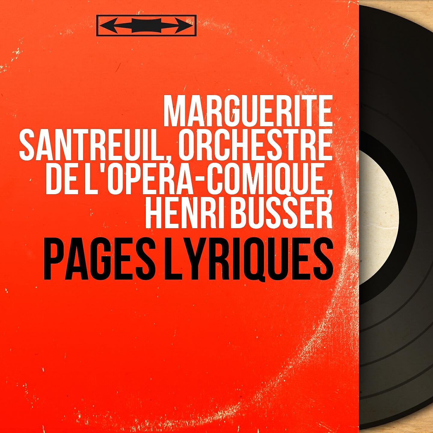 Marguerite Santreuil - Louise, Act III, Scene 1: 