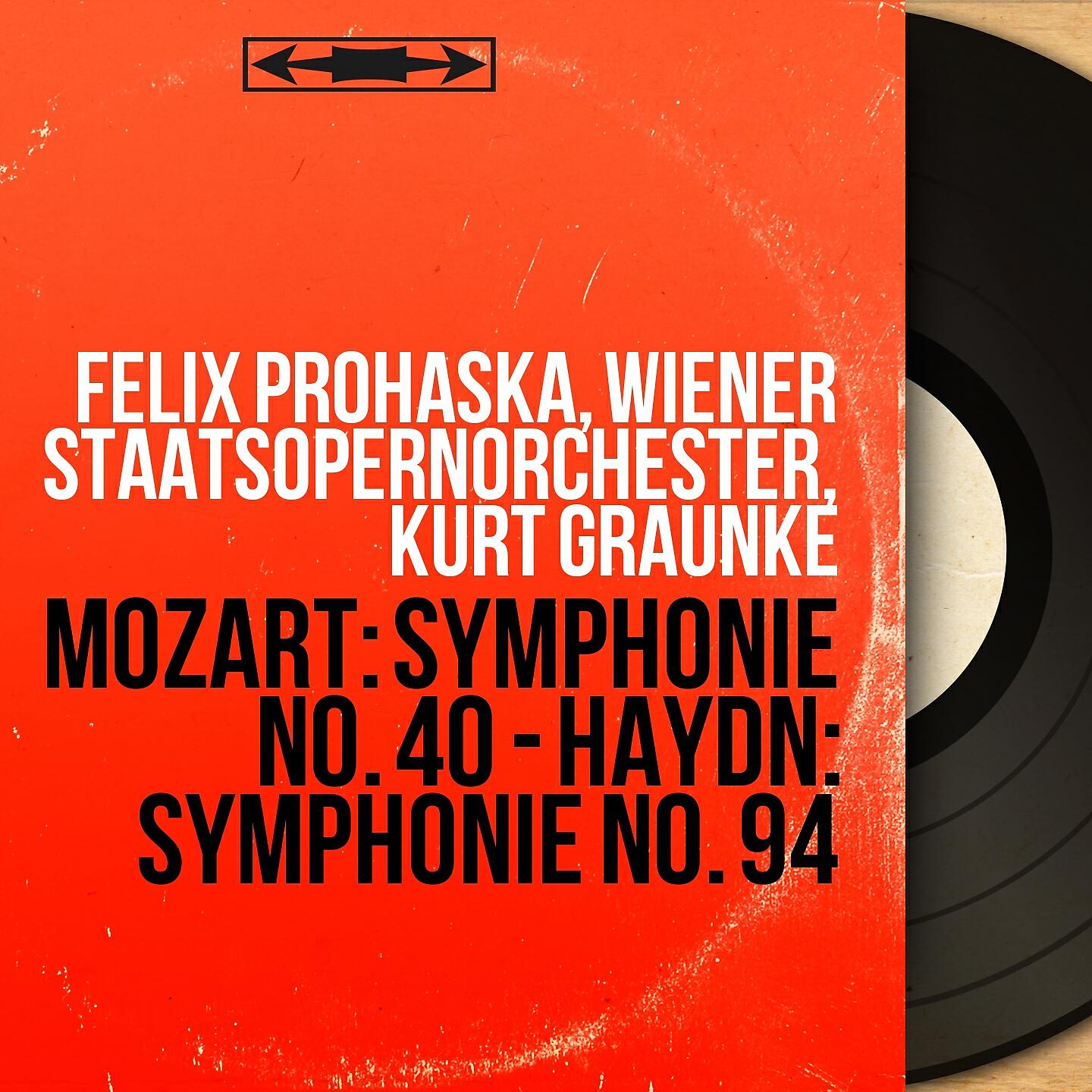 Felix Prohaska - Symphonie No. 40 in G Minor, K. 550: II. Andante