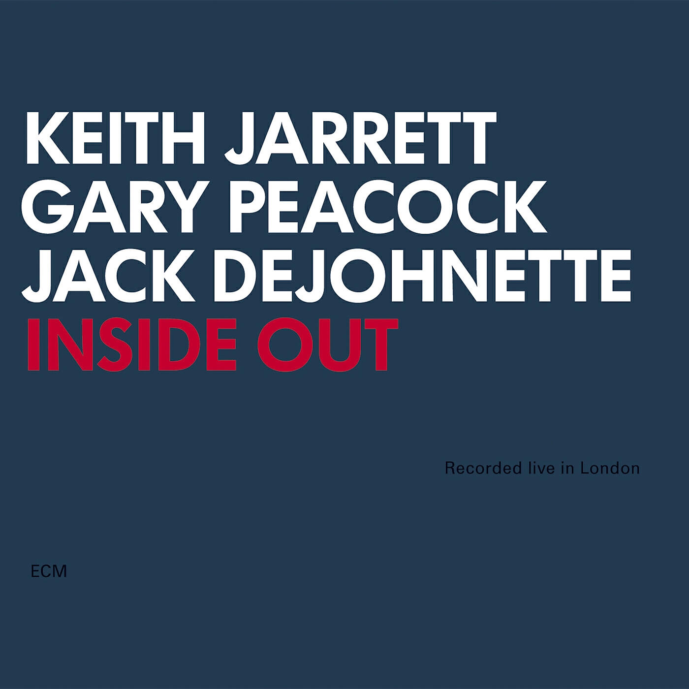 KEITH JARRETT TRIO - From The Body