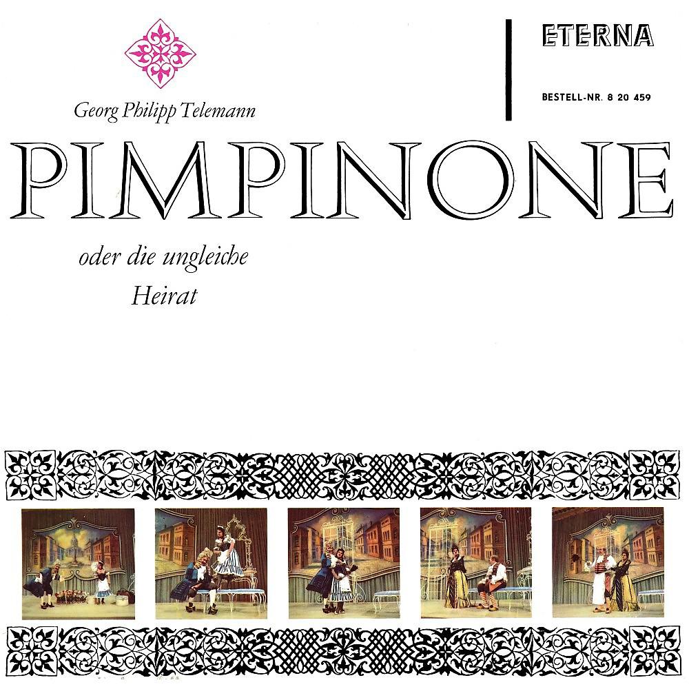 Постер альбома Telemann: Pimpinone (oder Die ungleiche Heirat)