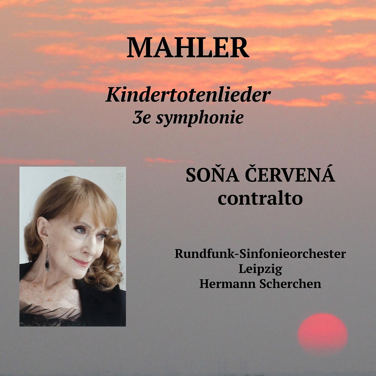 Постер альбома Soňa Červená chante Mahler
