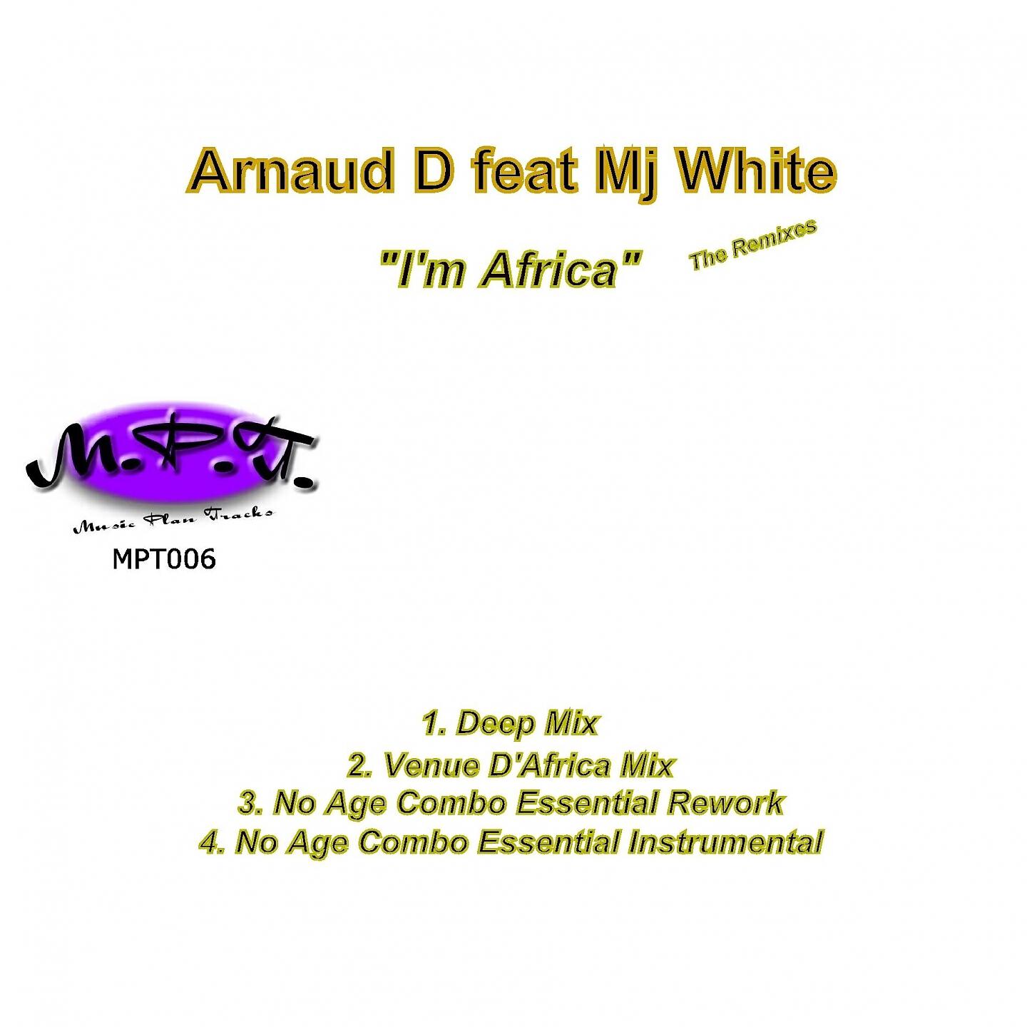 Arnaud D - I'm Africa (No Age Combo Essential Rework)