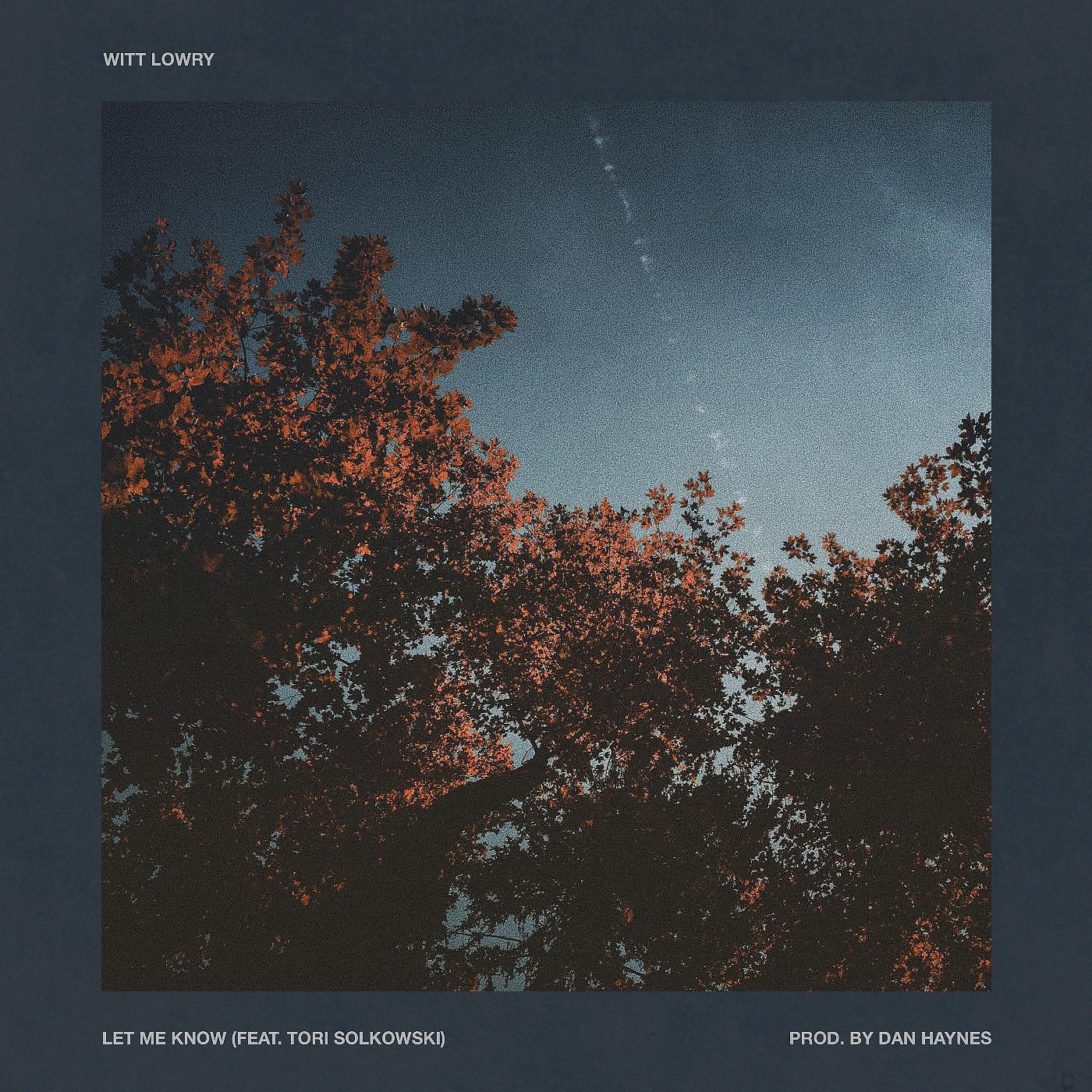 Witt Lowry - Let Me Know (feat. Tori Solkowski)