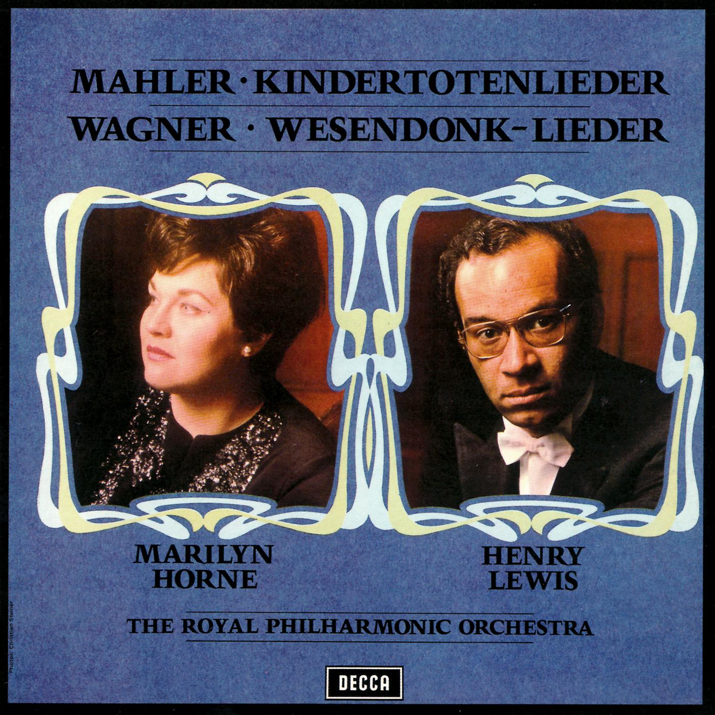 Постер альбома Mahler: Kindertotenlieder / Wagner: Wesendonck Lieder