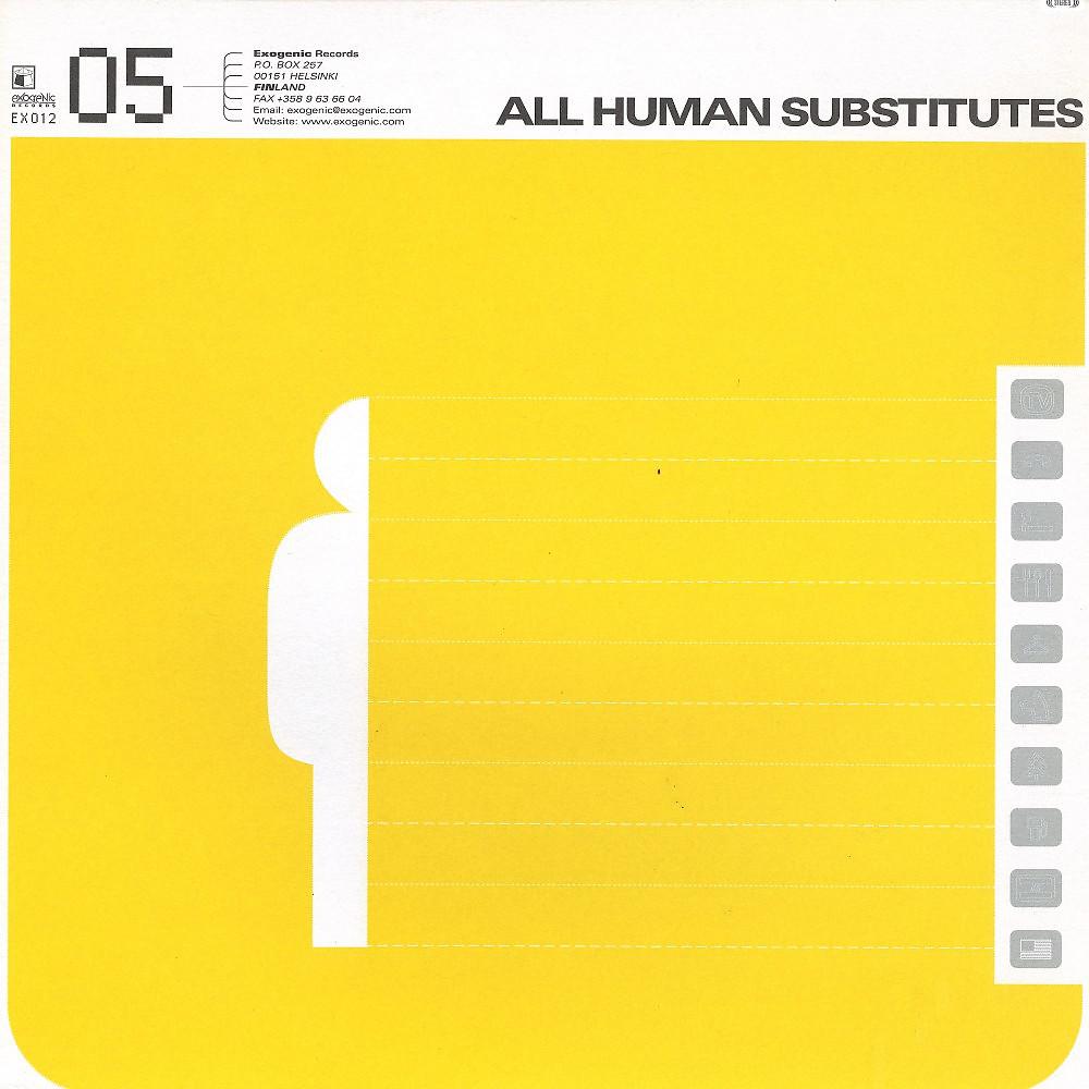 Постер альбома All Human Substitutes EP