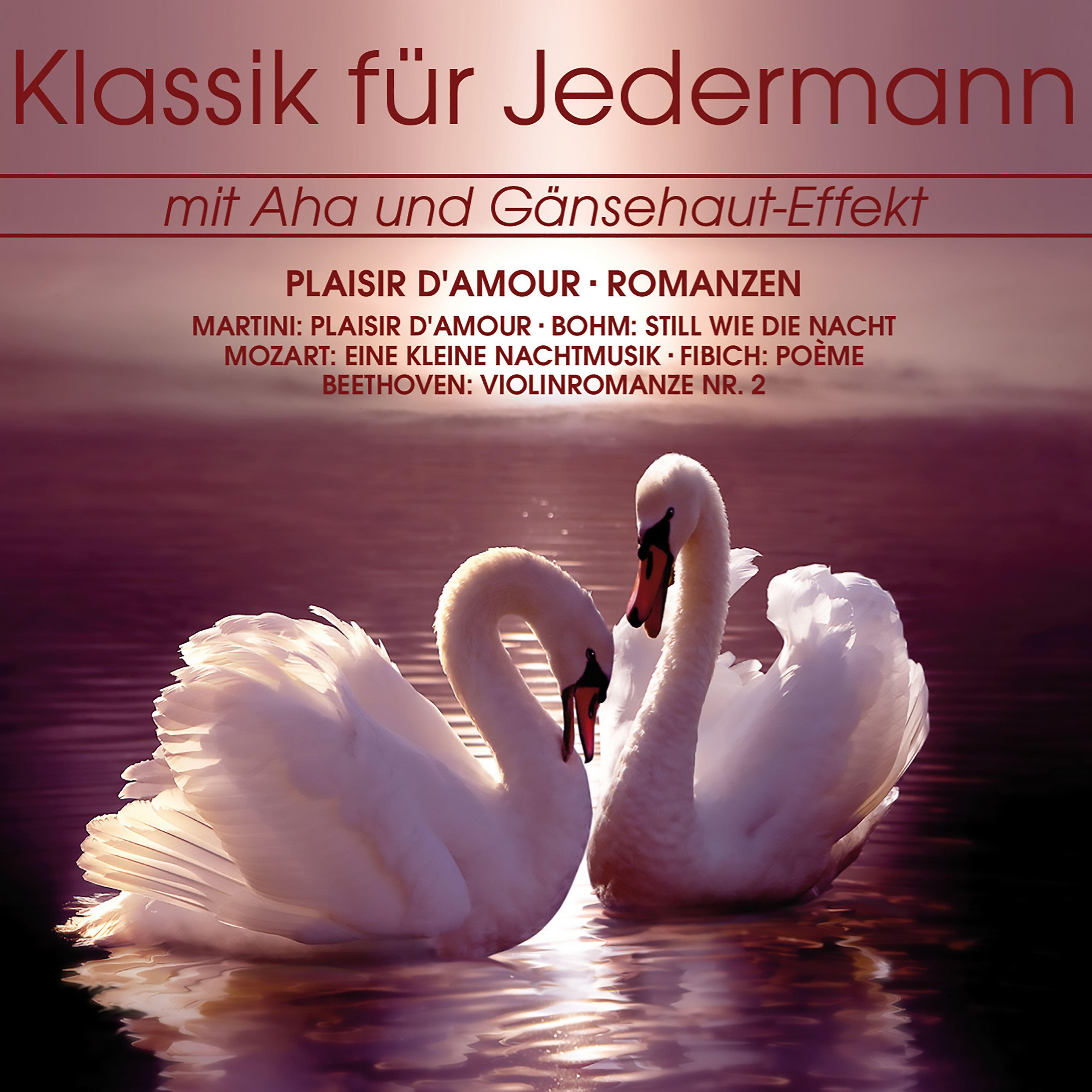 Постер альбома Klassik für Jedermann: Plaisir d'amour