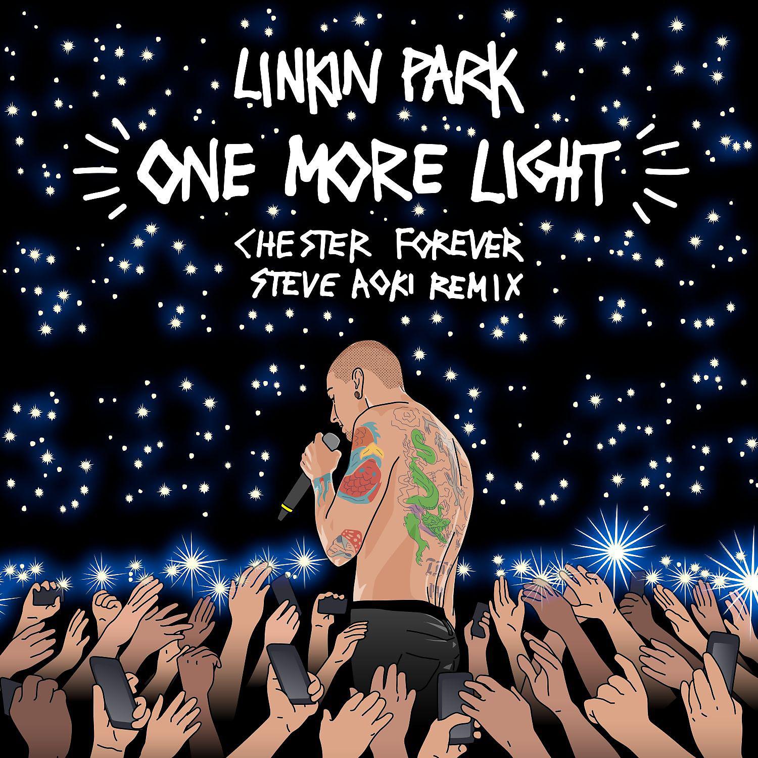 Постер альбома One More Light (Steve Aoki Chester Forever Remix)